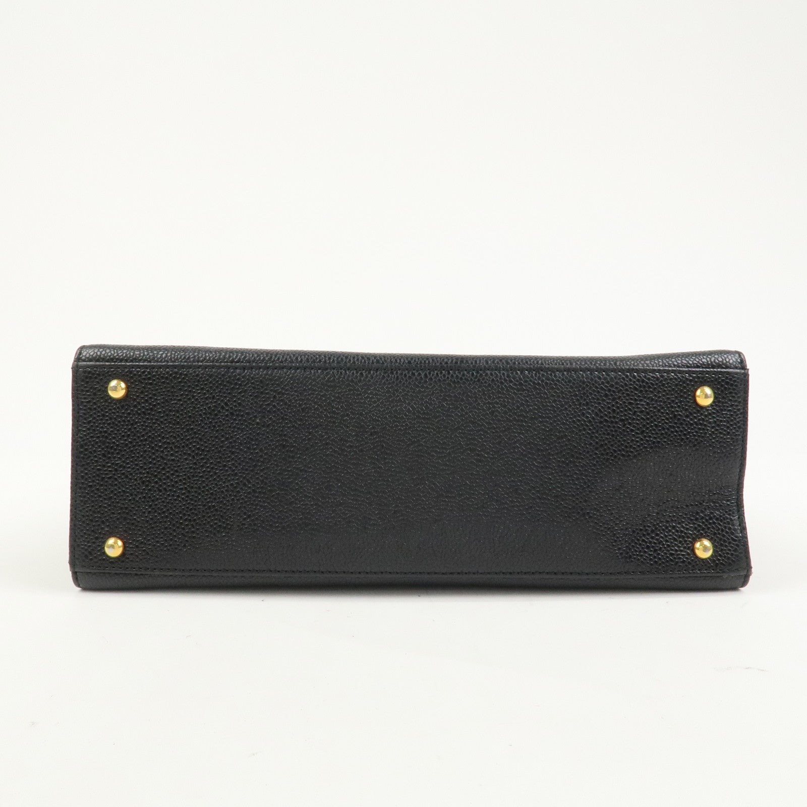 CHANEL COCO Mark Caviarskin Shoulder Bag Hand Bag Black
