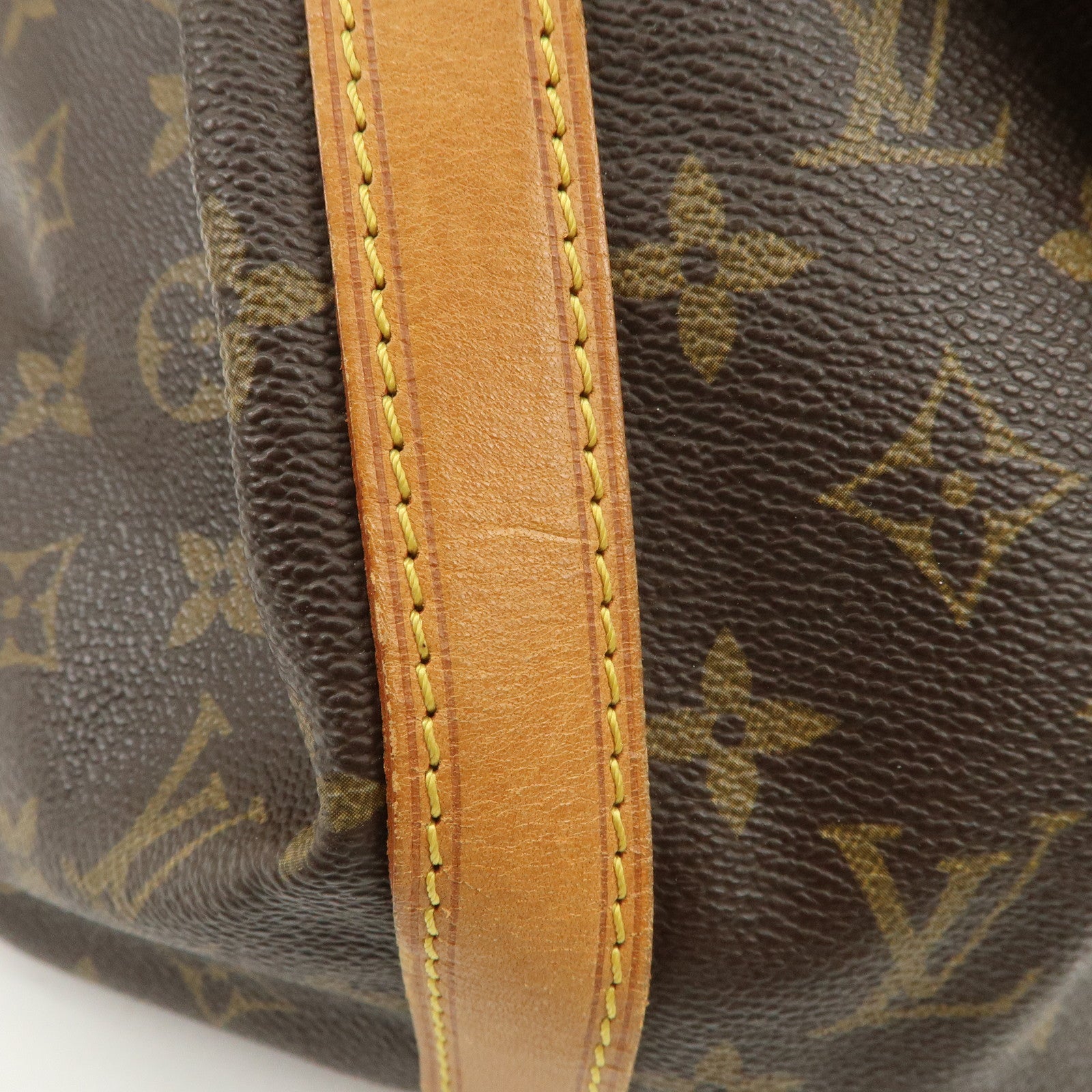 Louis Vuitton Monogram Petit Noe Shoulder Bag Brown M42226