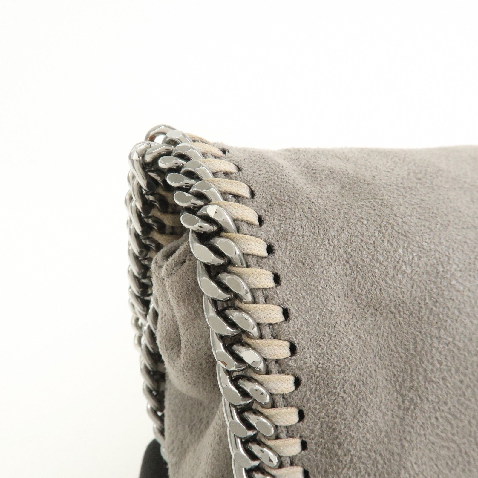 STELLA MCCARTNEY Falabella Mini Shoulder Bag Grey