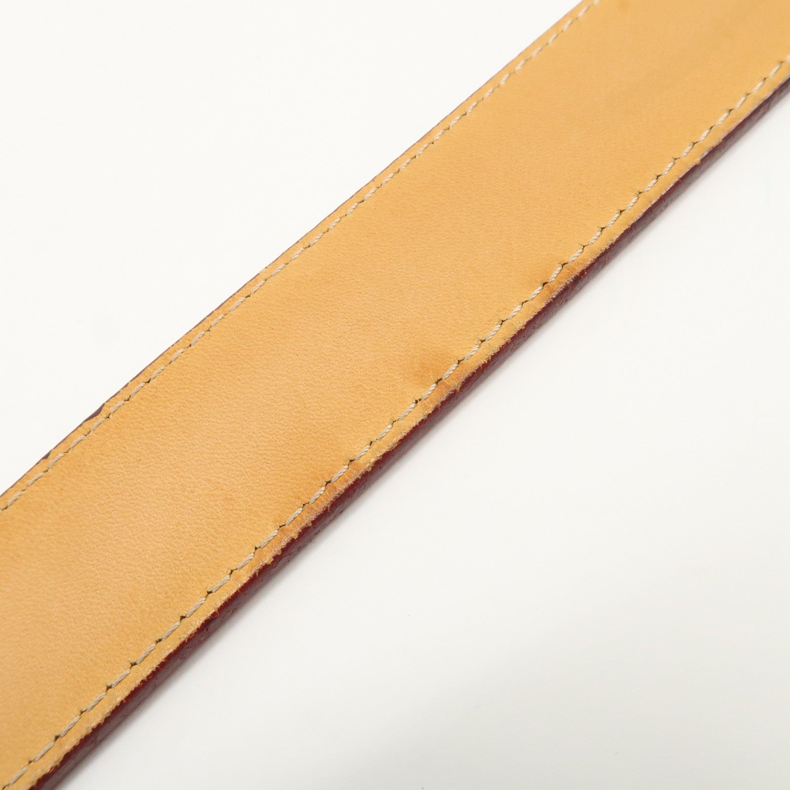 Louis Vuitton Monogram Vernis Ceinture Carre Belt 90/36 Red M6980