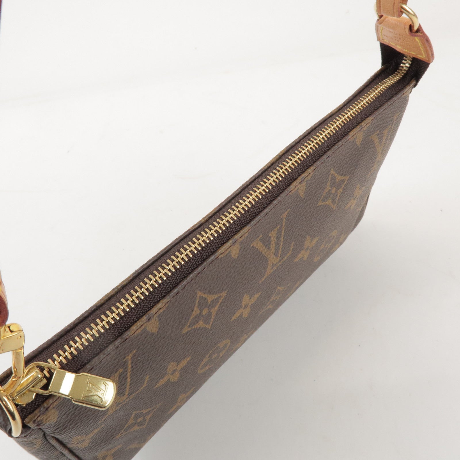 Louis Vuitton Monogram Pochette Accessoires Pouch Hand Bag M51980