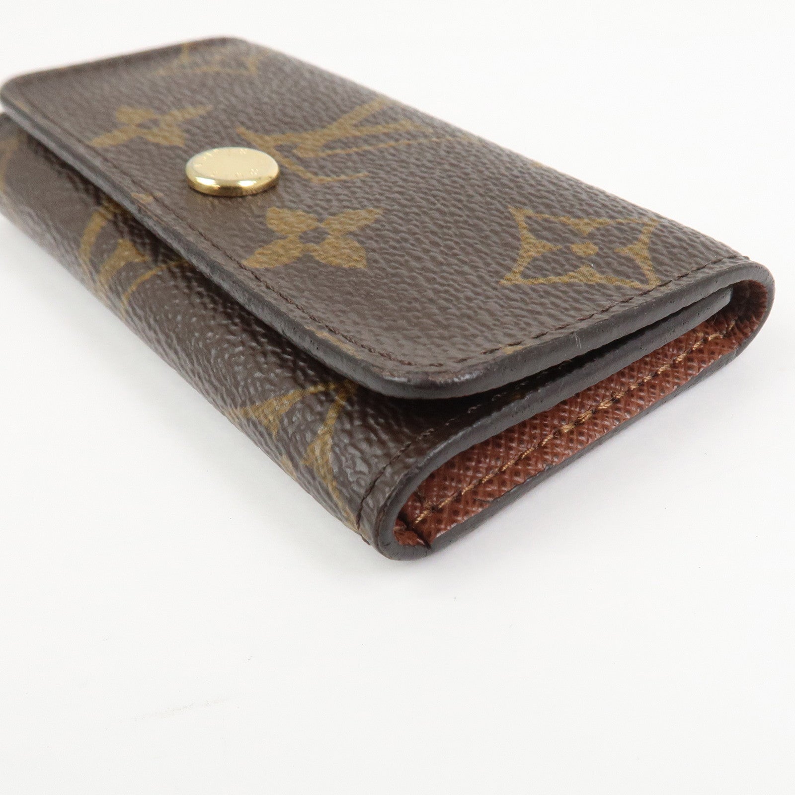 Louis Vuitton Monogram Multicles 4 Key Case Key Holder Brown M69517