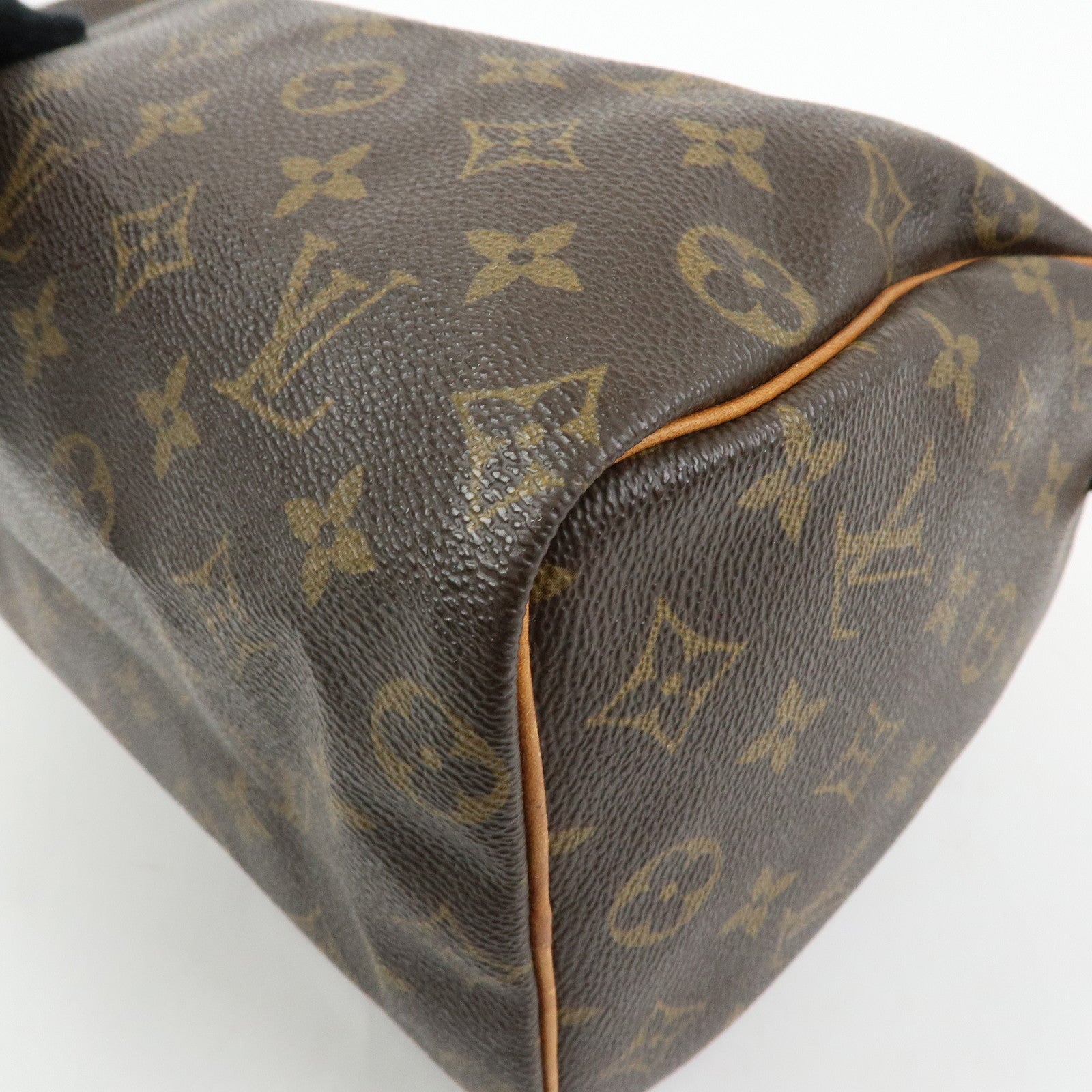 Louis Vuitton Monogram Speedy 25 Boston Bag Hand Bag Brown M41528