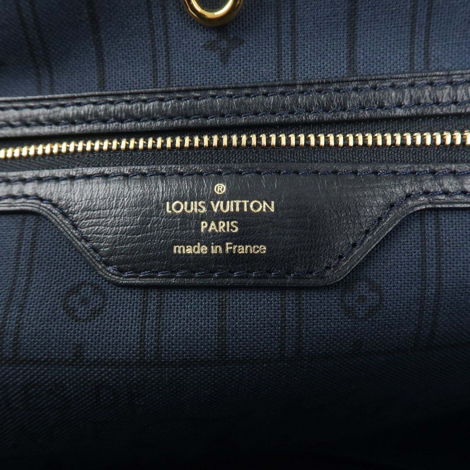 Louis Vuitton Monogram Idylle Neverfull MM Tote Bag Encre M40514