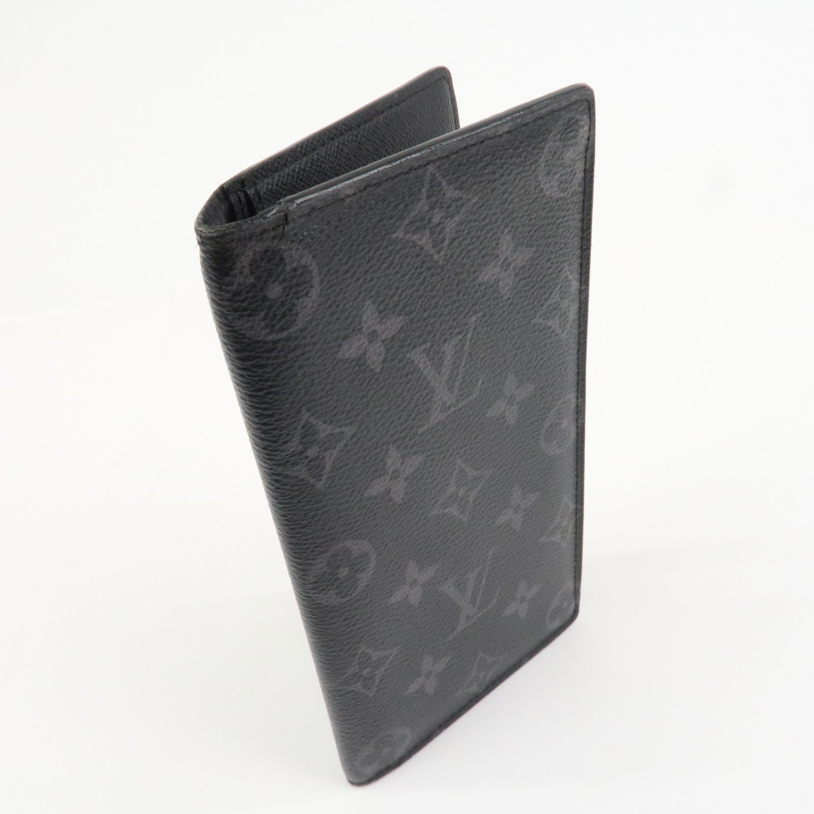 Louis Vuitton Monogram Eclips Portefeuille Brazza Wallet M61697