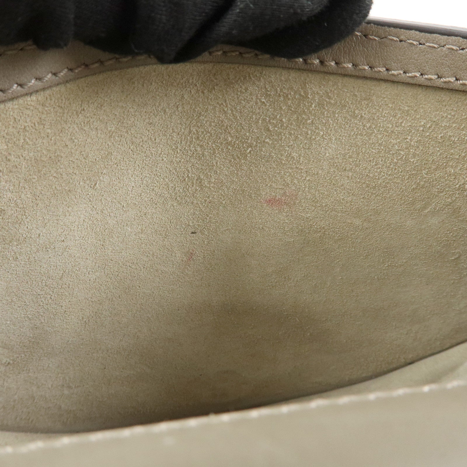 Chloe Nile Leather 2Way Bag Shoulder Bag Hand Bag Greige