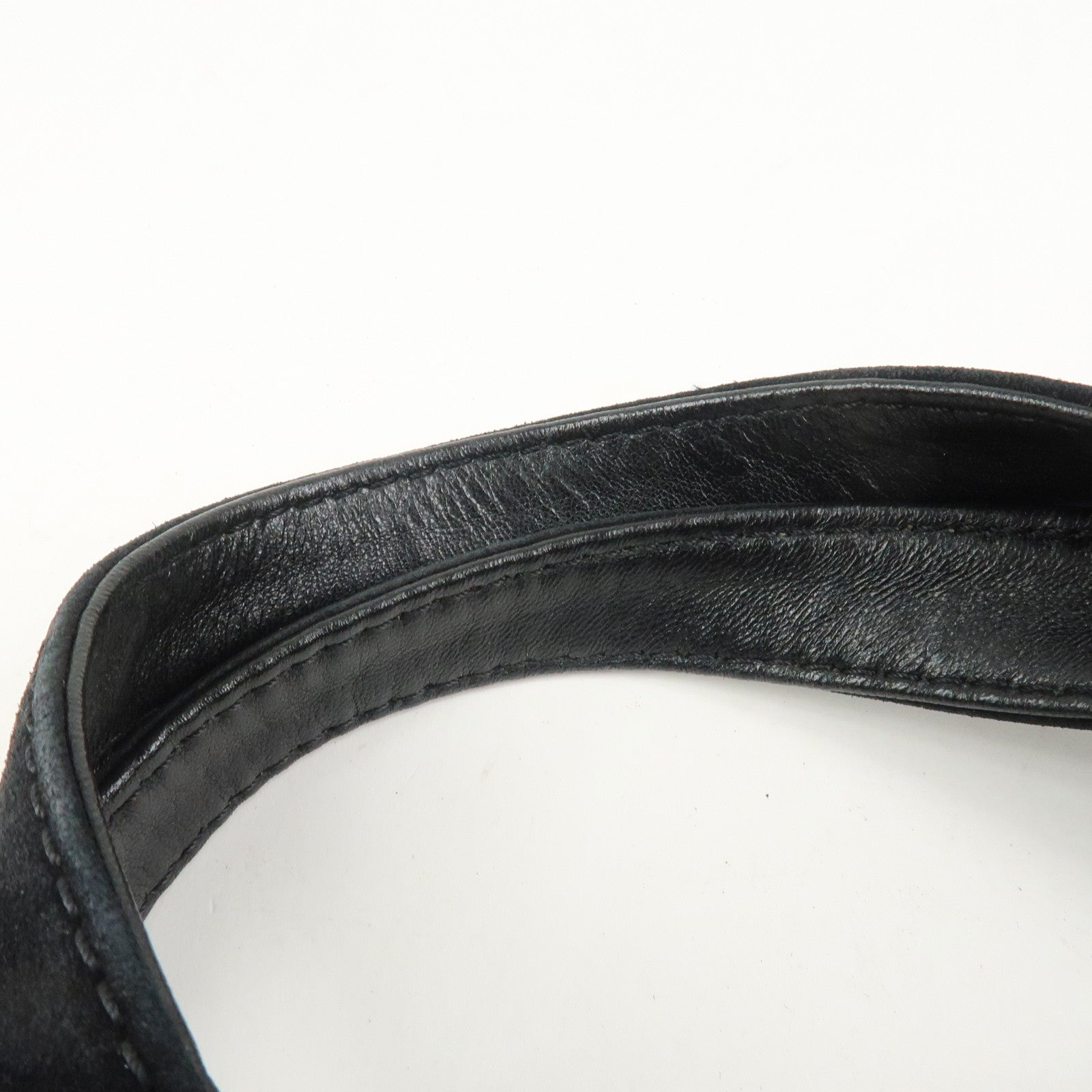 CHANEL Wild Stitch Matelasse Suede 2Way Bag Shoulder Bag Hand Bag