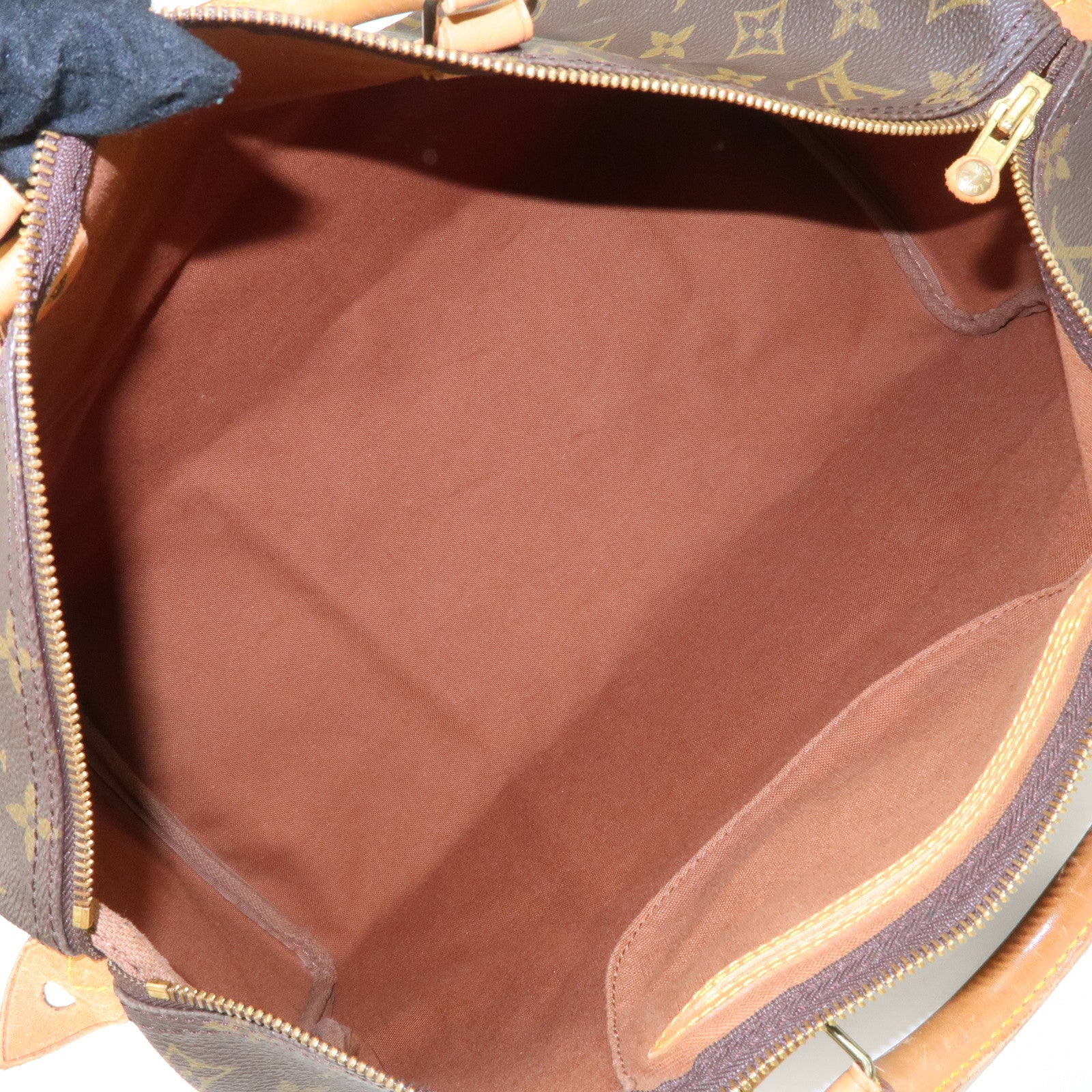 Louis Vuitton Monogram Speedy 40 Hand Bag Boston Bag M41522 Used