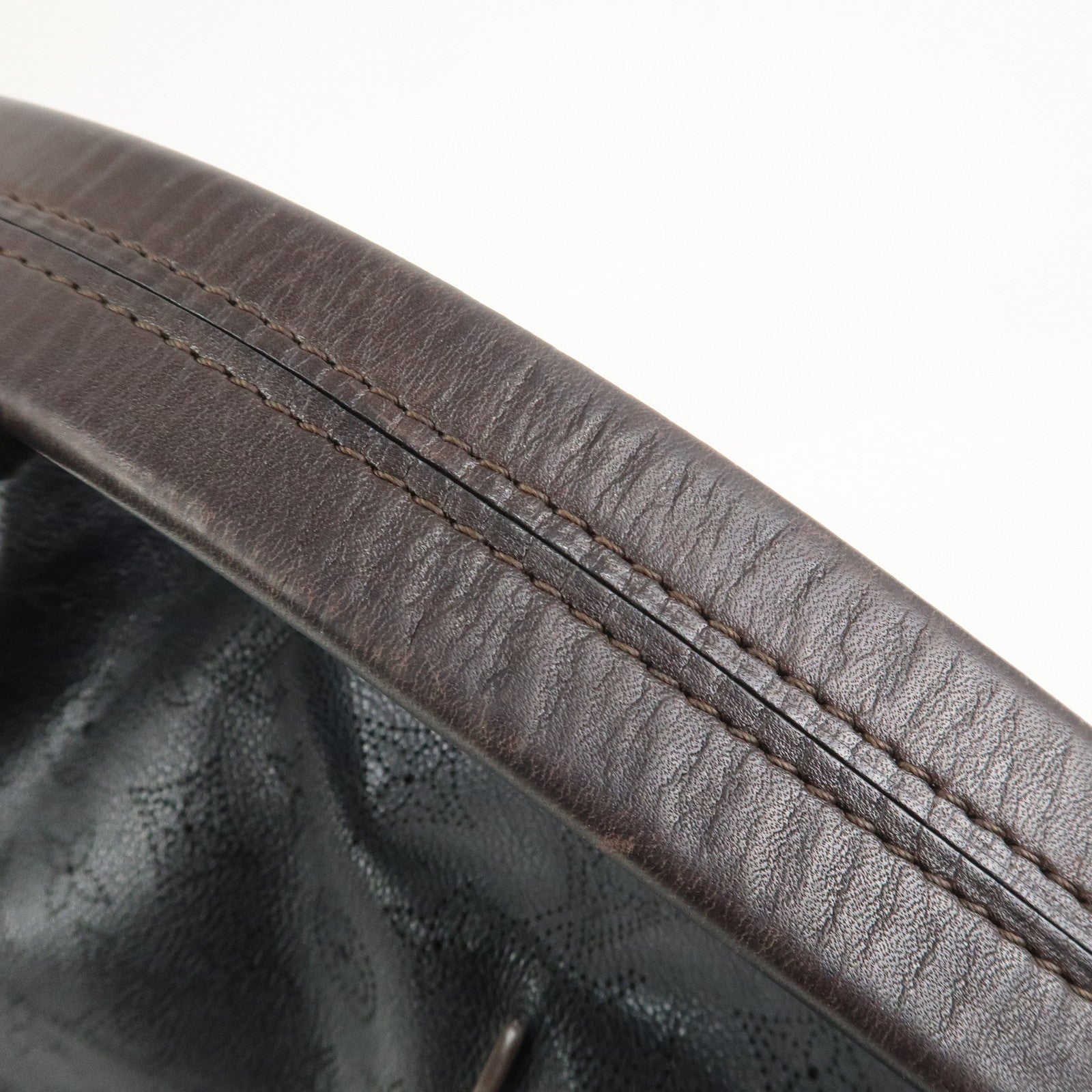 Louis Vuitton Monogram Mahina Selene MM 2Way Hand Bag Noir M93987