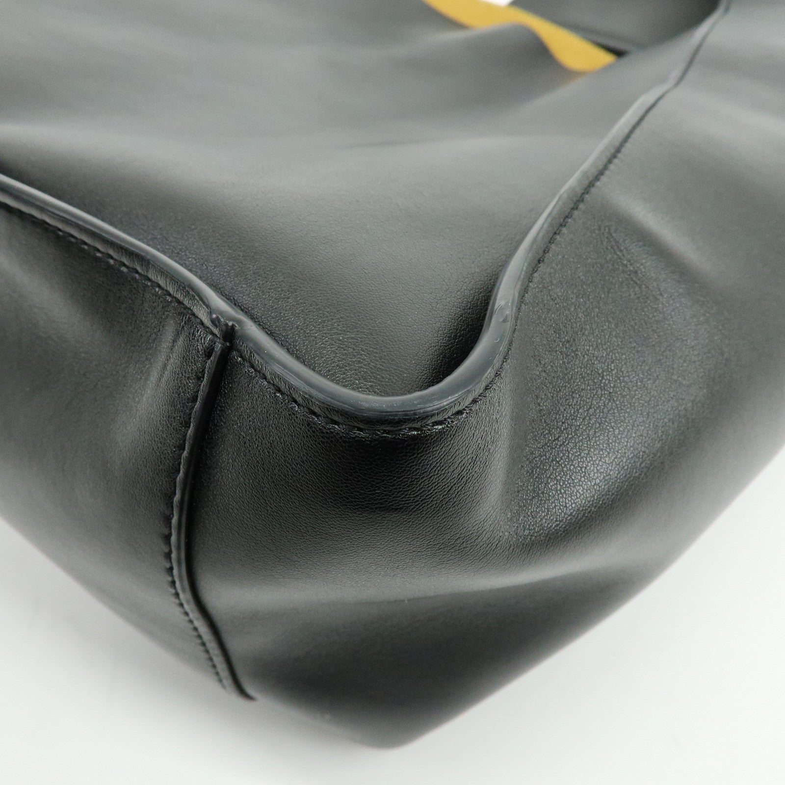 STELLA MCCARTNEY Faux Leather Vegan Leather Tote Bag Black