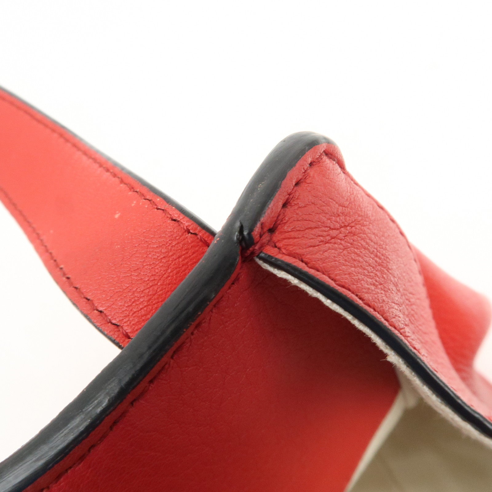LOEWE Anagram Hammock Small Shoulder Bag Crossbody Bag Red 0011840
