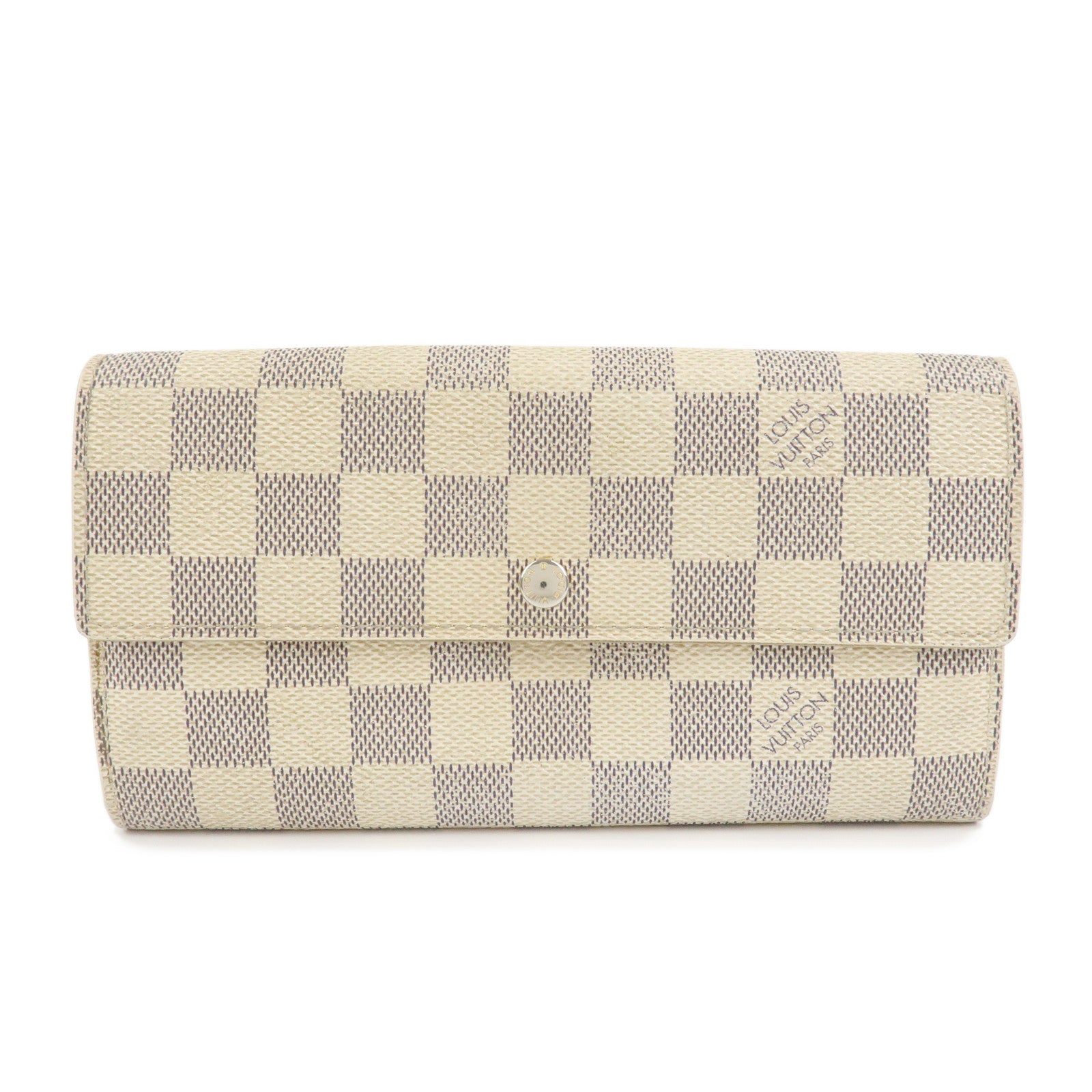 Louis Vuitton Damier Azur Portefeuille Sarah Long Wallet N61735
