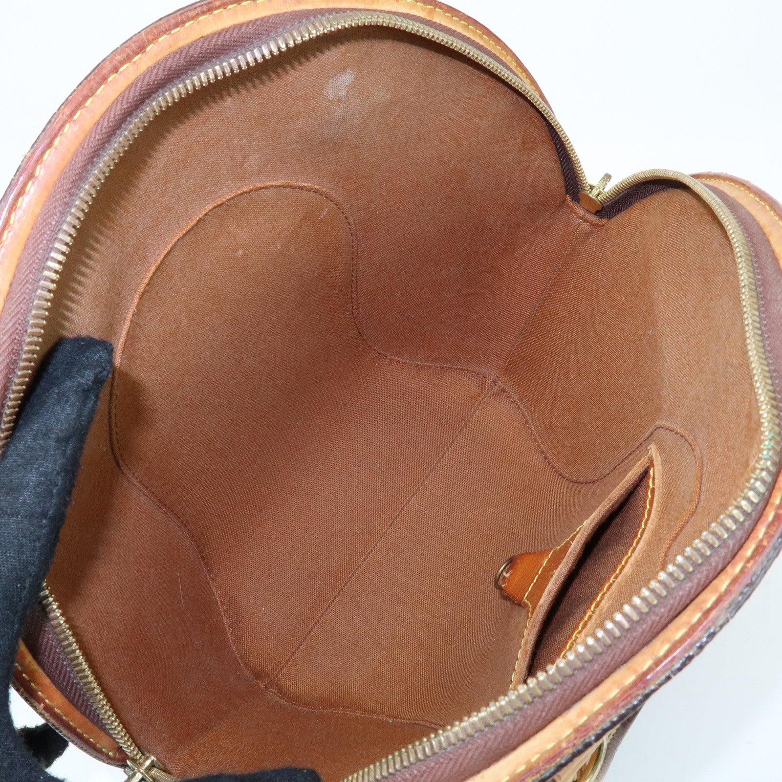 Louis Vuitton Monogram Ellipse PM Hand Bag Brown M51127