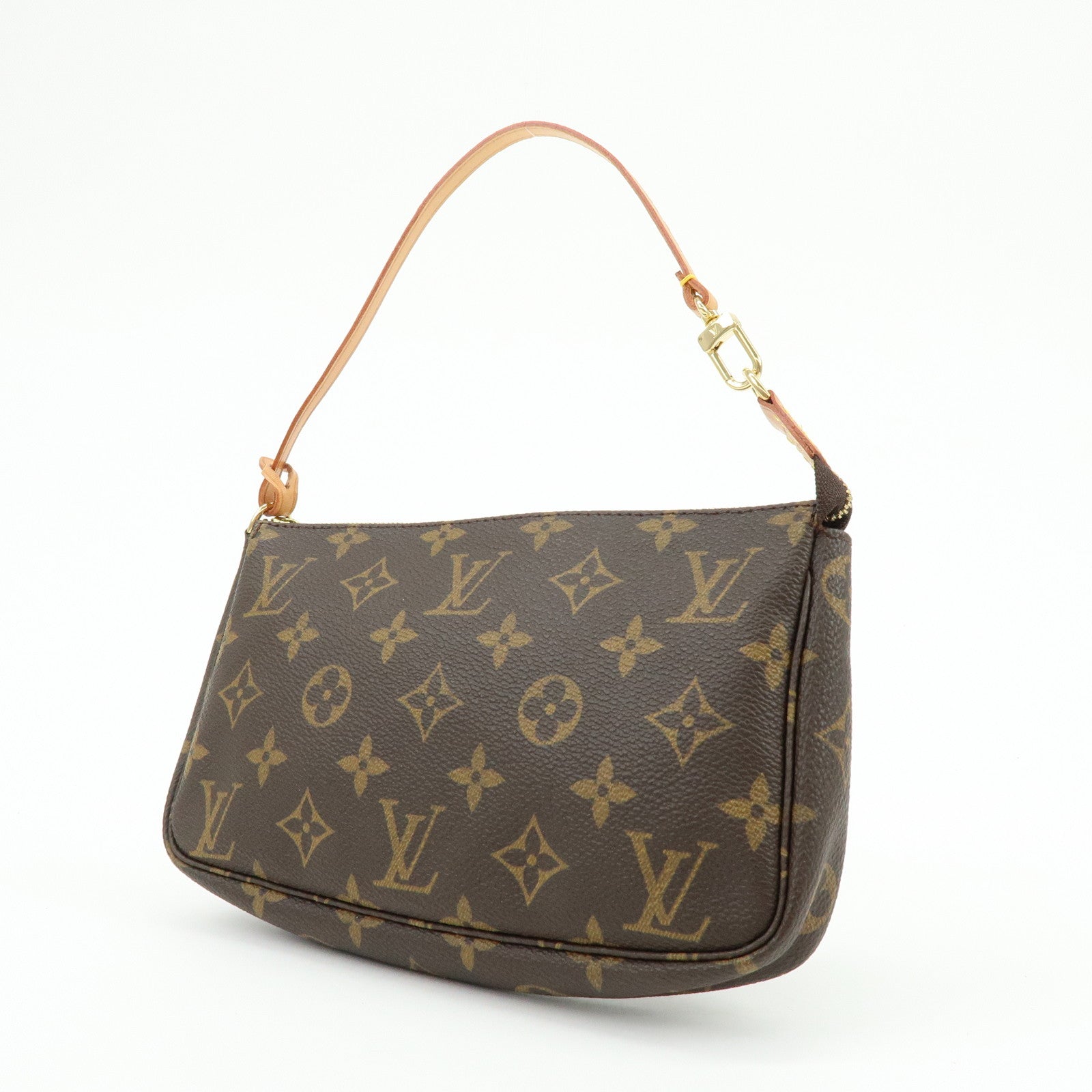 Louis Vuitton Monogram Pochette Accessoires Pouch Hand Bag M51980