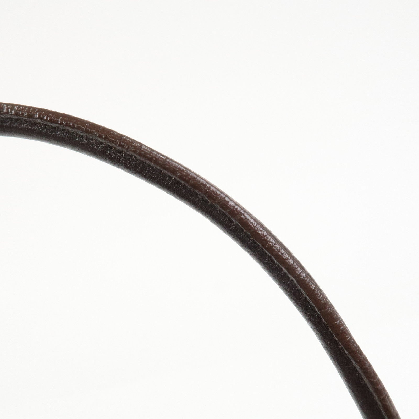 Ferragamo Logo Leather Tote Bag Shoulder Bag Brown