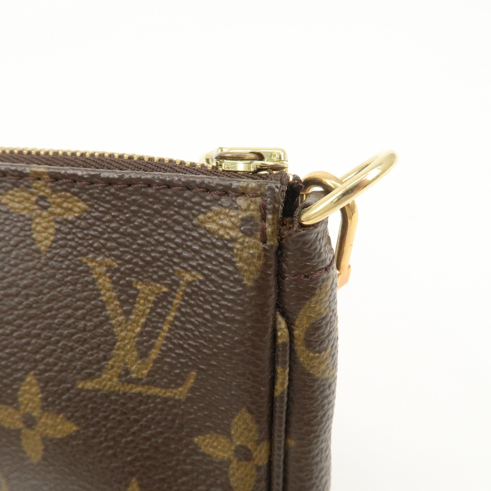 Louis Vuitton Monogram Pochette Accessoires Pouch Hand Bag M51980