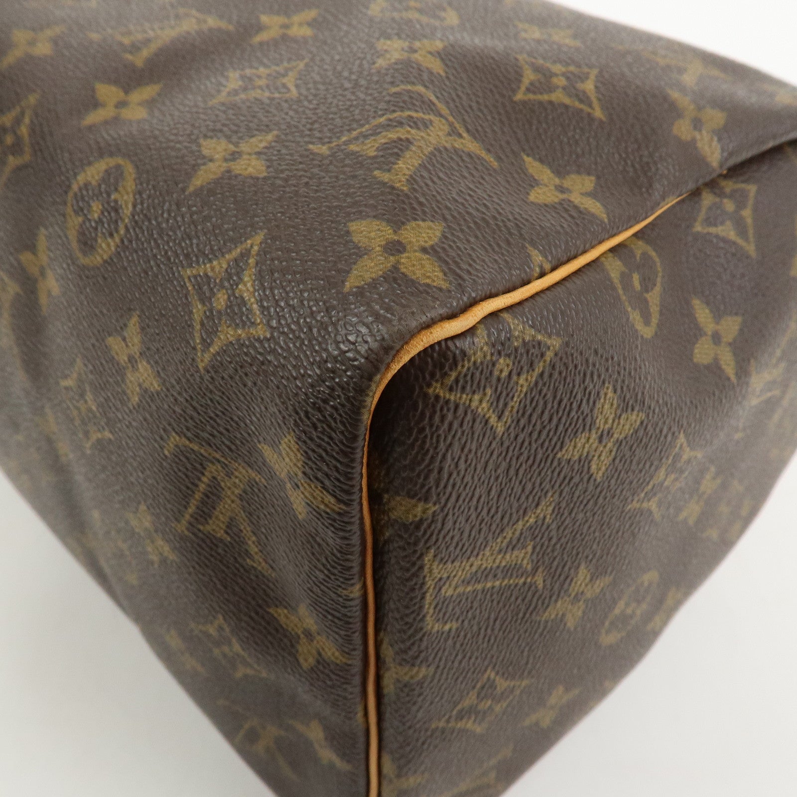 Louis Vuitton Monogram Speedy 30 Boston Bag Hand Bag Brown M41526