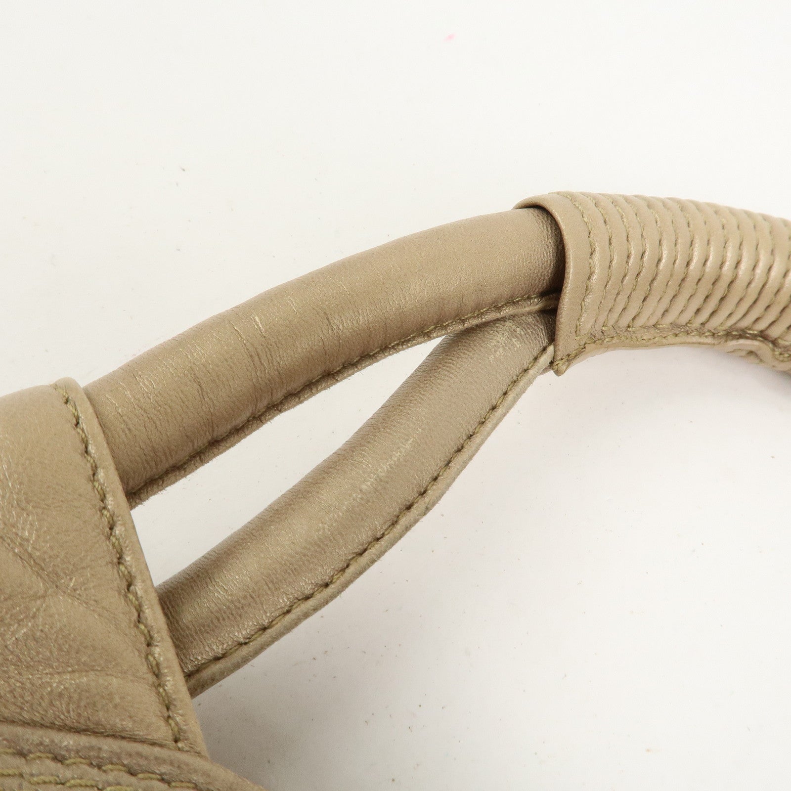 LOEWE Anagram Nappa Aire Leather Hand Bag Shoulder Bag Gold