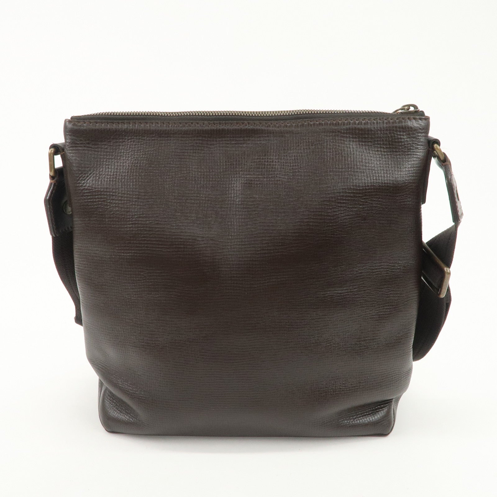 Louis Vuitton Utah Leather Shawnee MM Shoulder Bag Cafe M93453