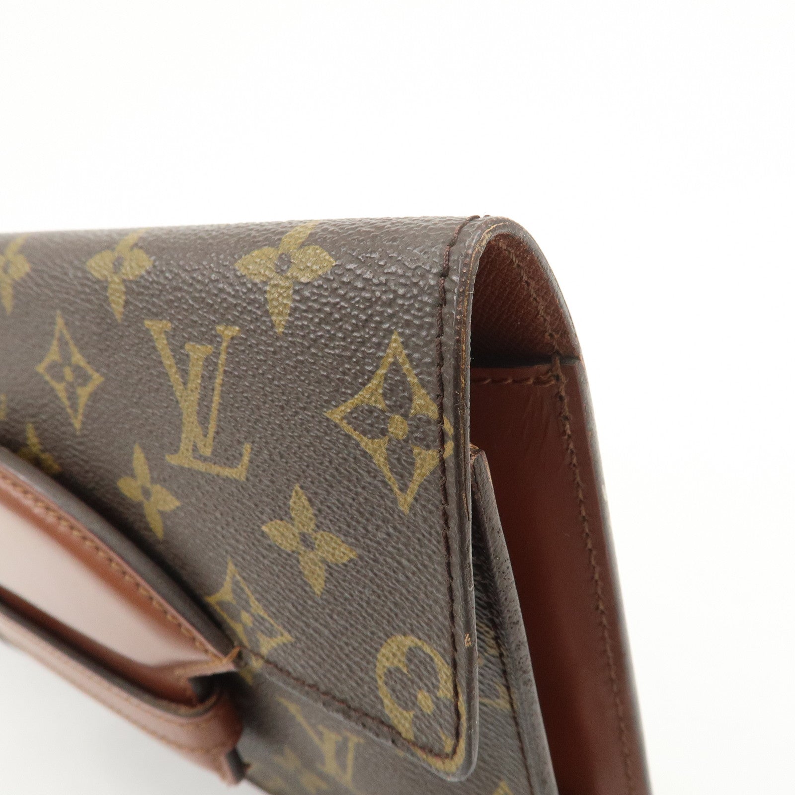 Louis Vuitton Monogram Chailot Clutch Bag Brown M51788