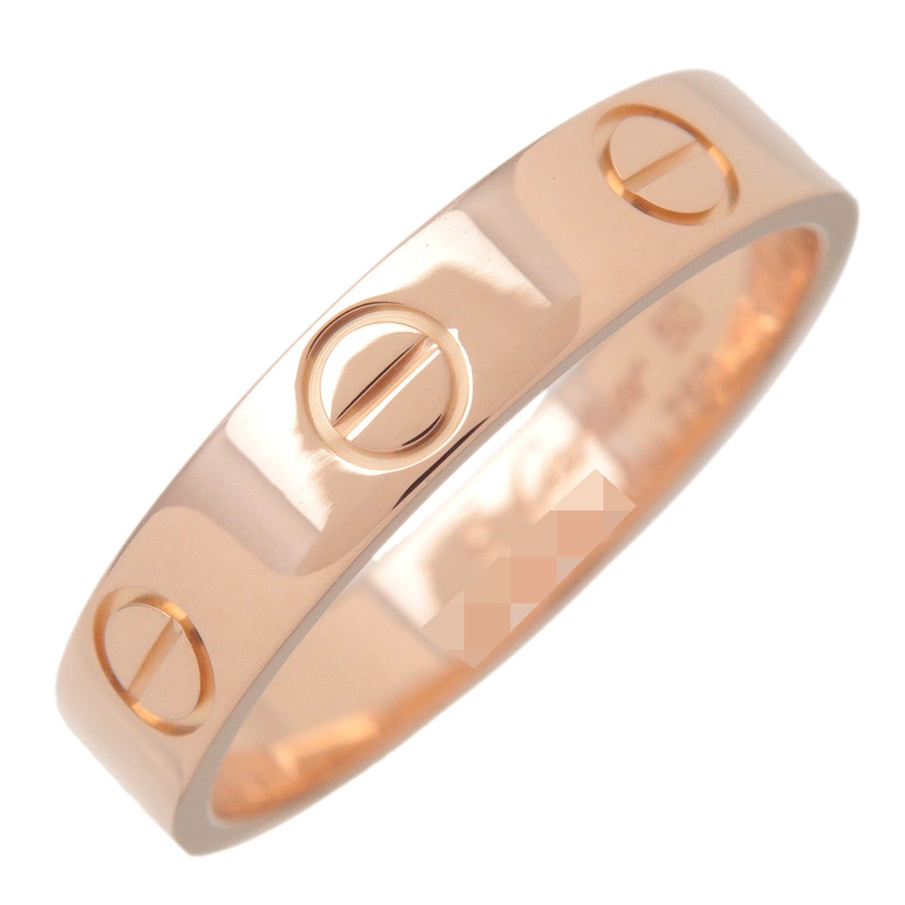 Cartier Mini Love Ring K18PG 750PG Rose Gold #50 US5-5.5 EU50