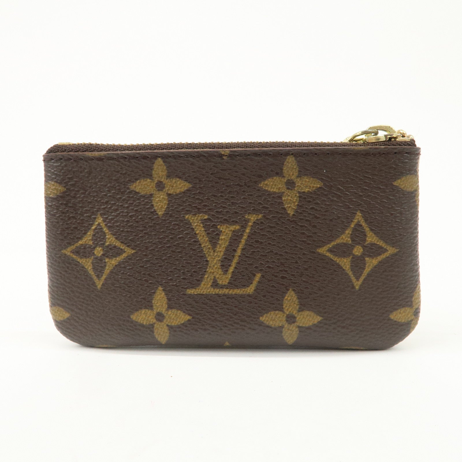 Louis Vuitton Monogram Pochette Cles Coin Case Key Case M62650