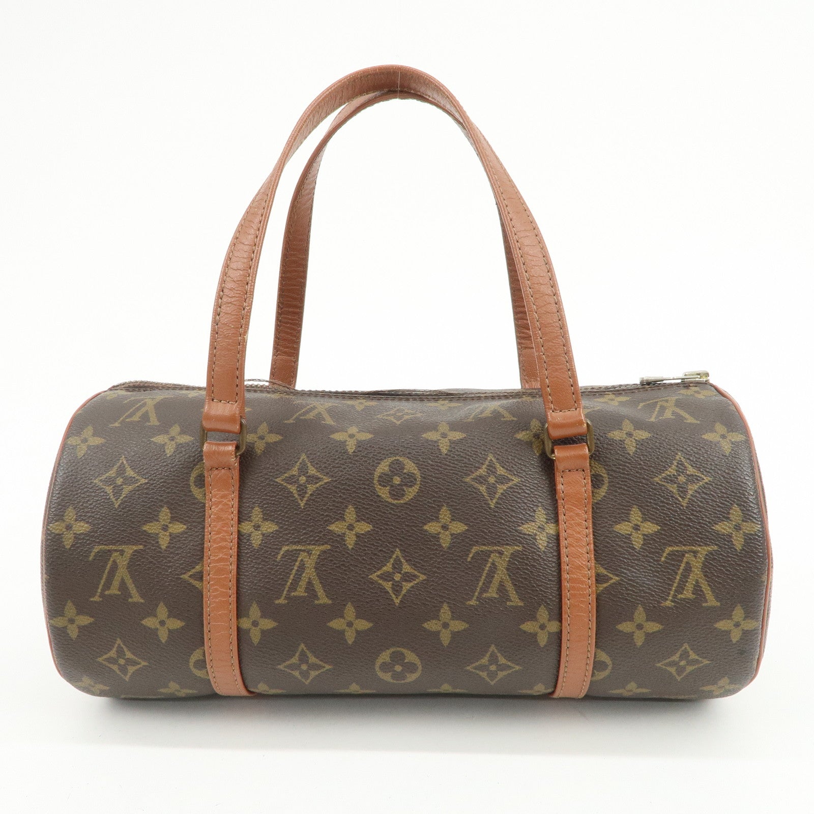 Louis Vuitton Monogram Papillon 30 Hand Bag Brown Oly Style M51365