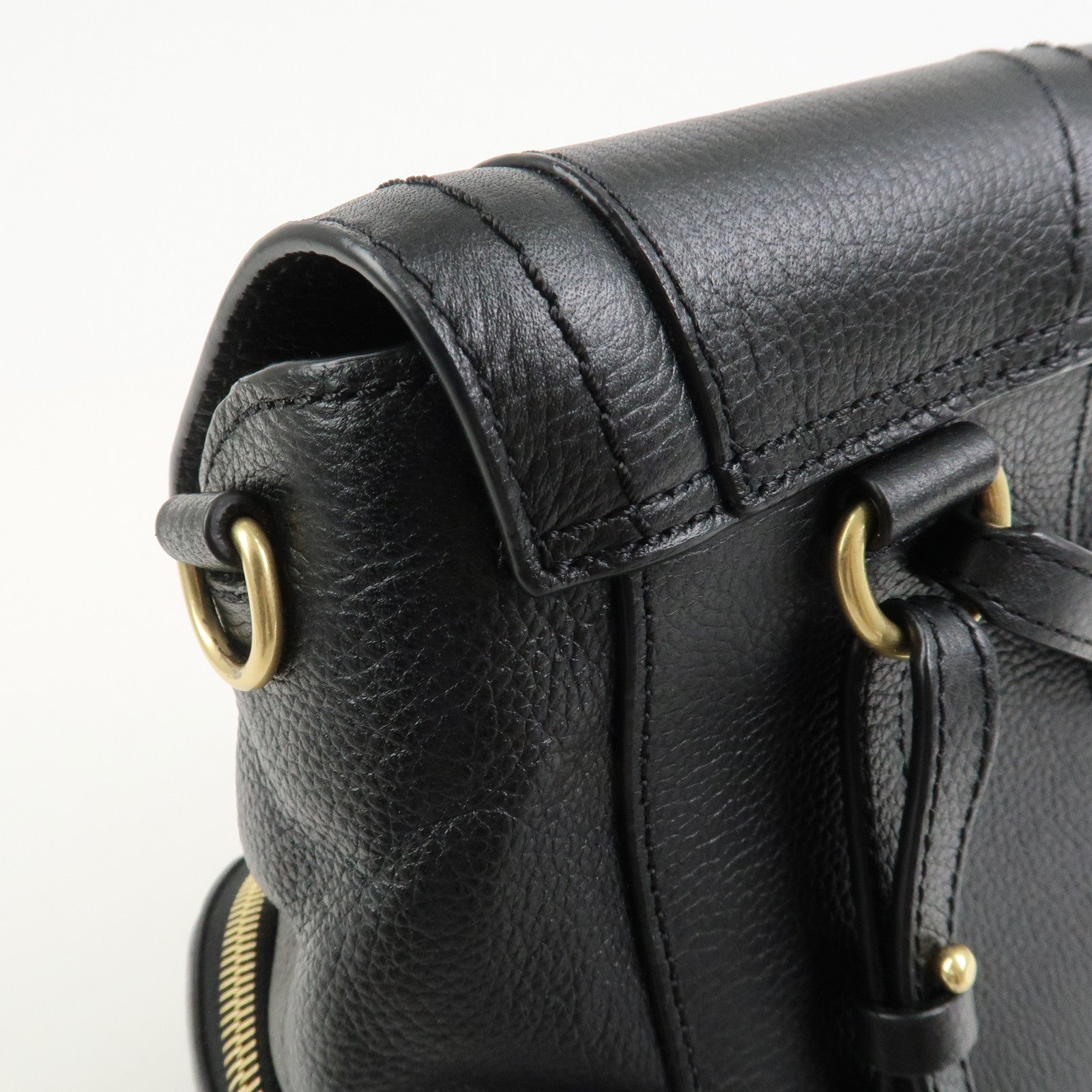 Chloe See by Chloe Olga Logo Leather 2Way Bag Backpack Hand Bag