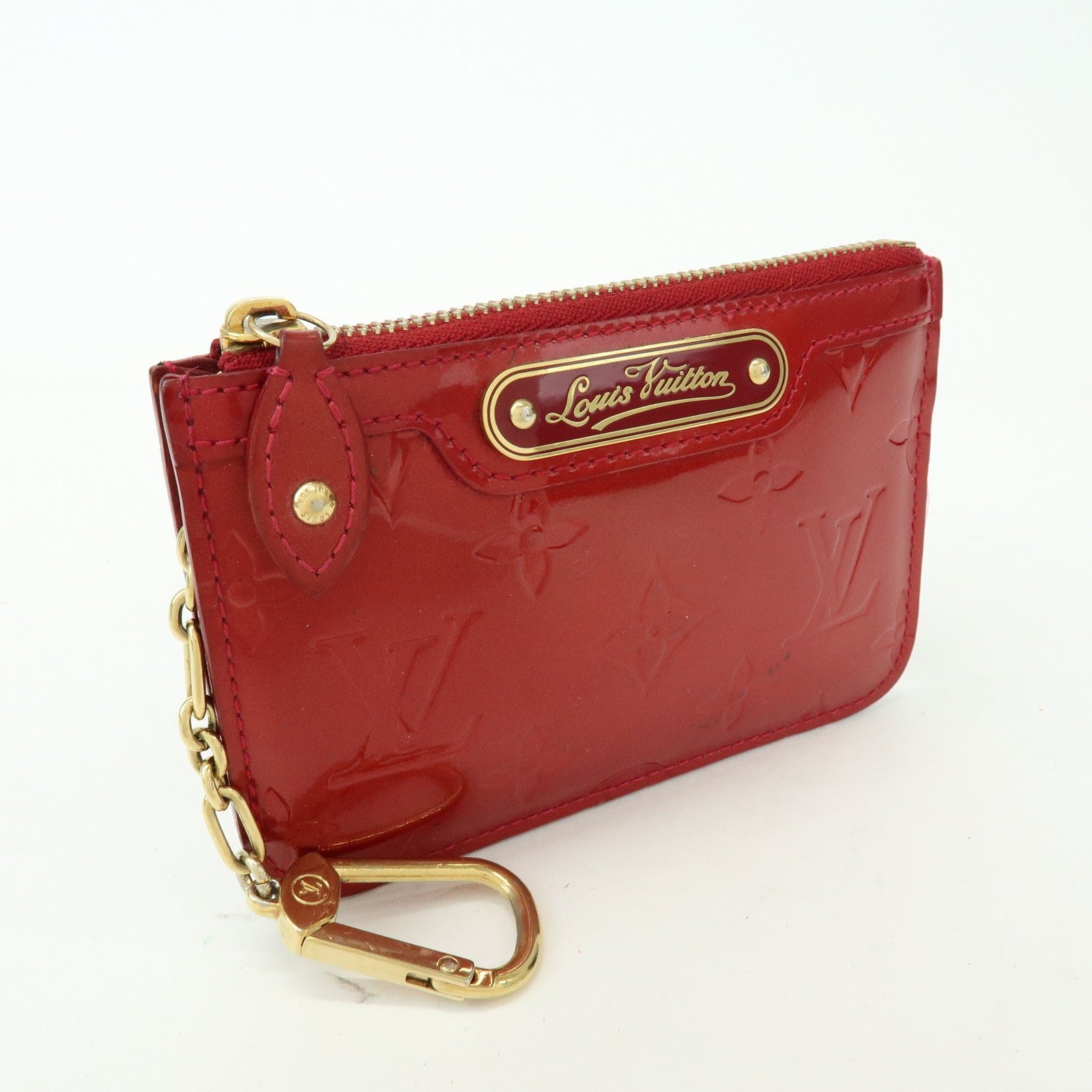 Louis Vuitton Monogram Vernis Pochette Cles NM Coin Case M93559
