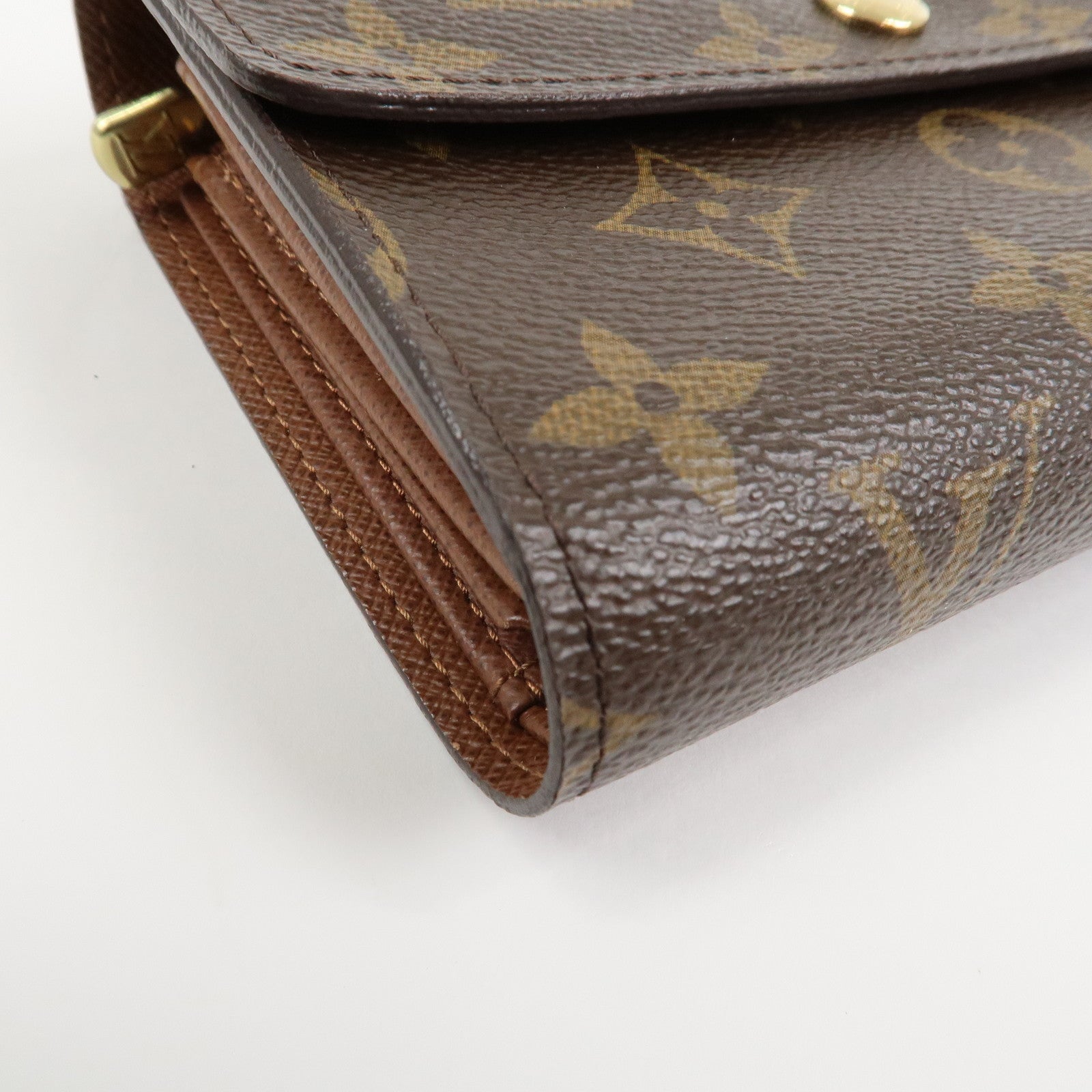 Louis Vuitton Monogram Portefeuille Alexandra Wallet Brown M60047