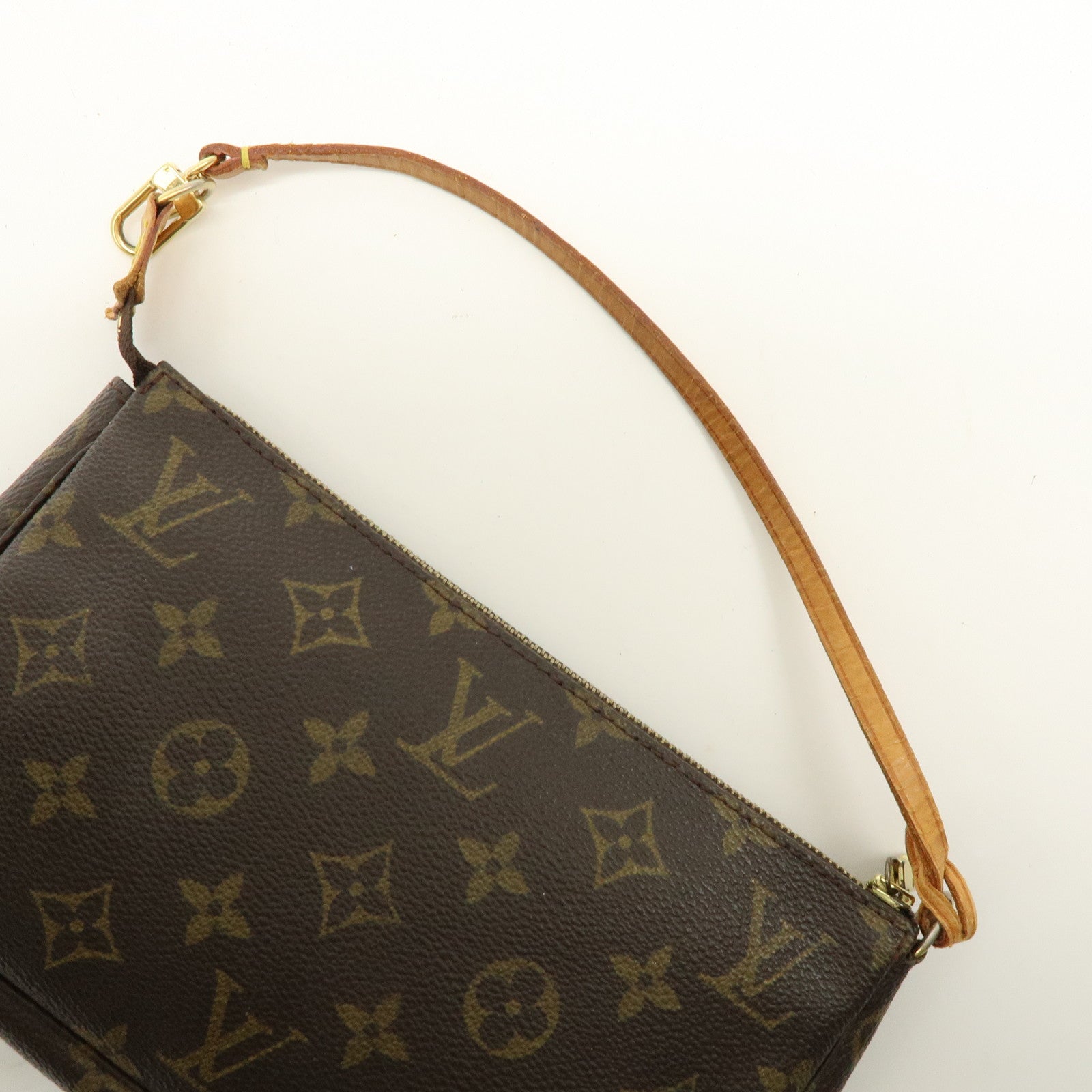 Louis Vuitton Monogram Pochette Accessoires Pouch Hand Bag M51980