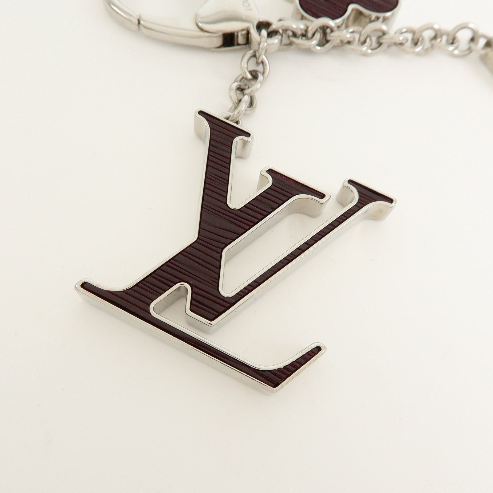 Louis Vuitton Bijou Sac Fleur Metal Bag Charm Key Holder M66368