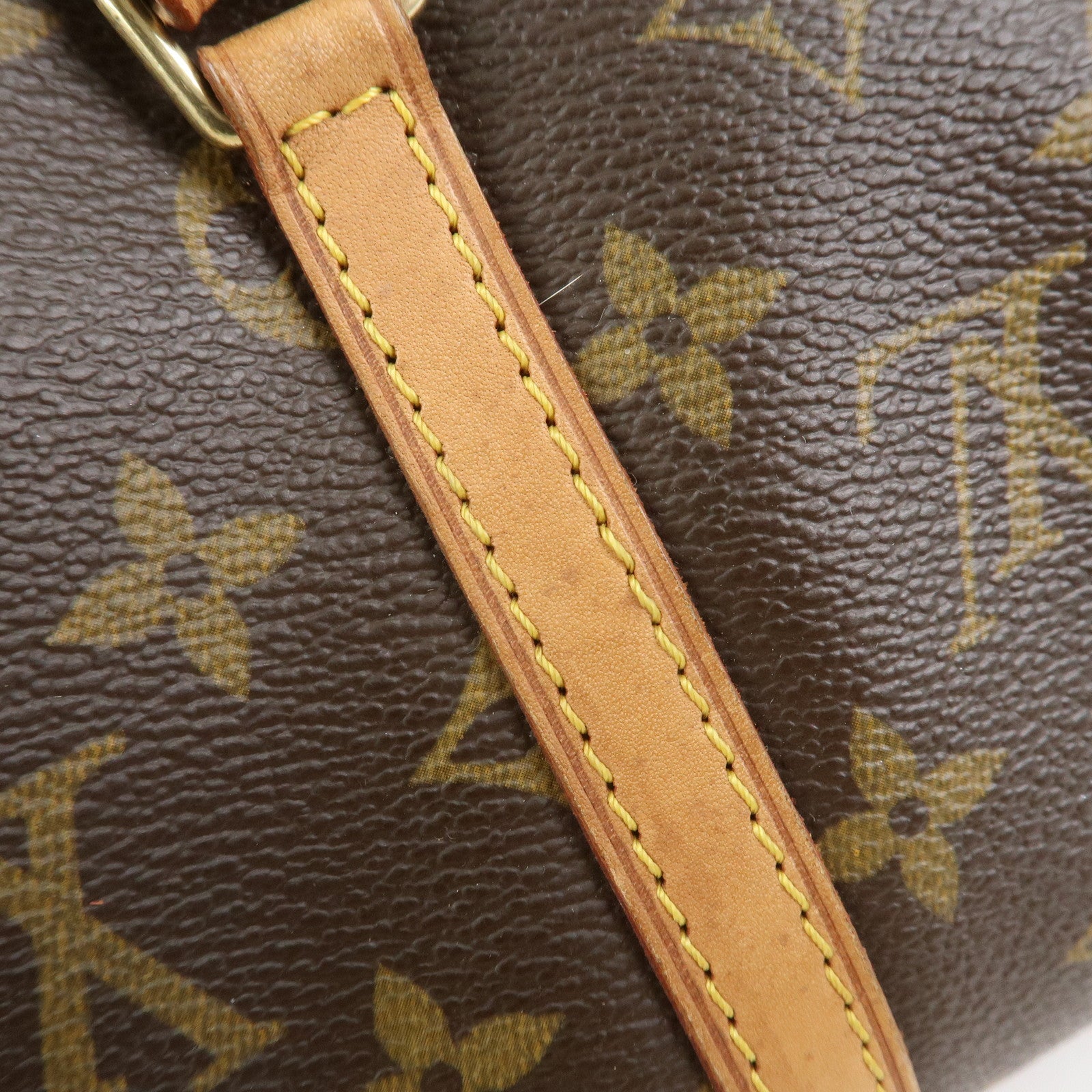 Louis Vuitton Monogram Papillon 30 Hand Bag Brown M51385