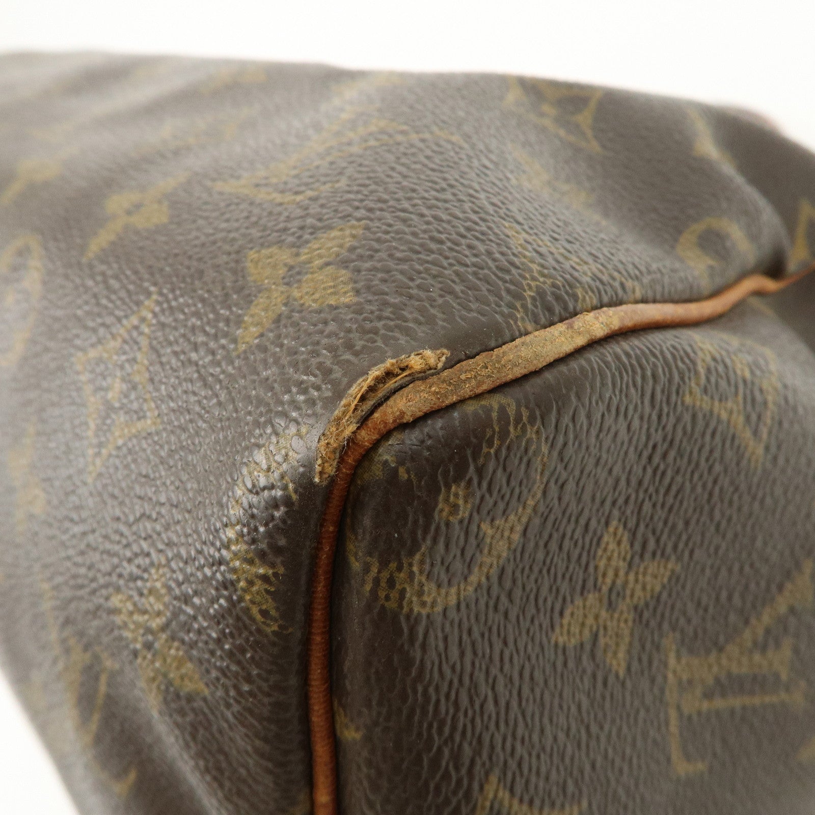Louis Vuitton Monogram Speedy 30 Boston Bag Hand Bag M41526 Used