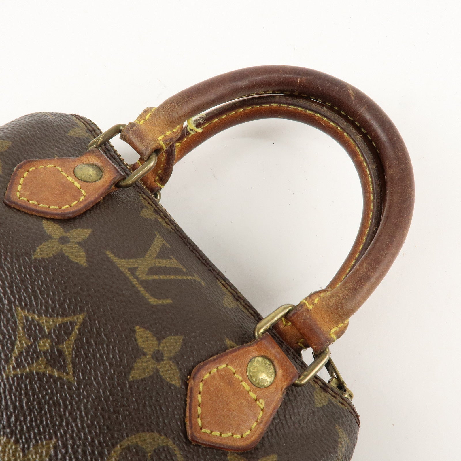 Louis Vuitton Monogram Mini Speedy Hand Bag M41534 Used