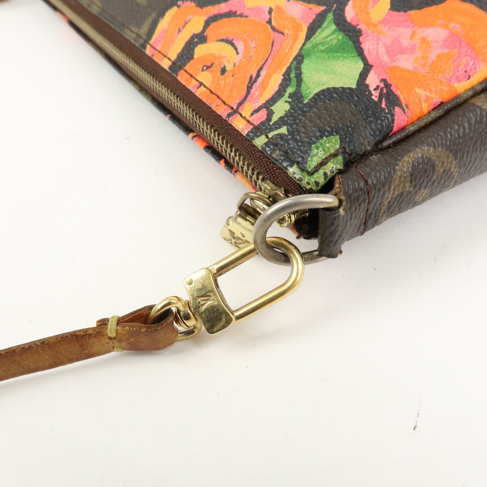 Louis Vuitton Monogram Rose Pochette Accessoires Pouch M48615