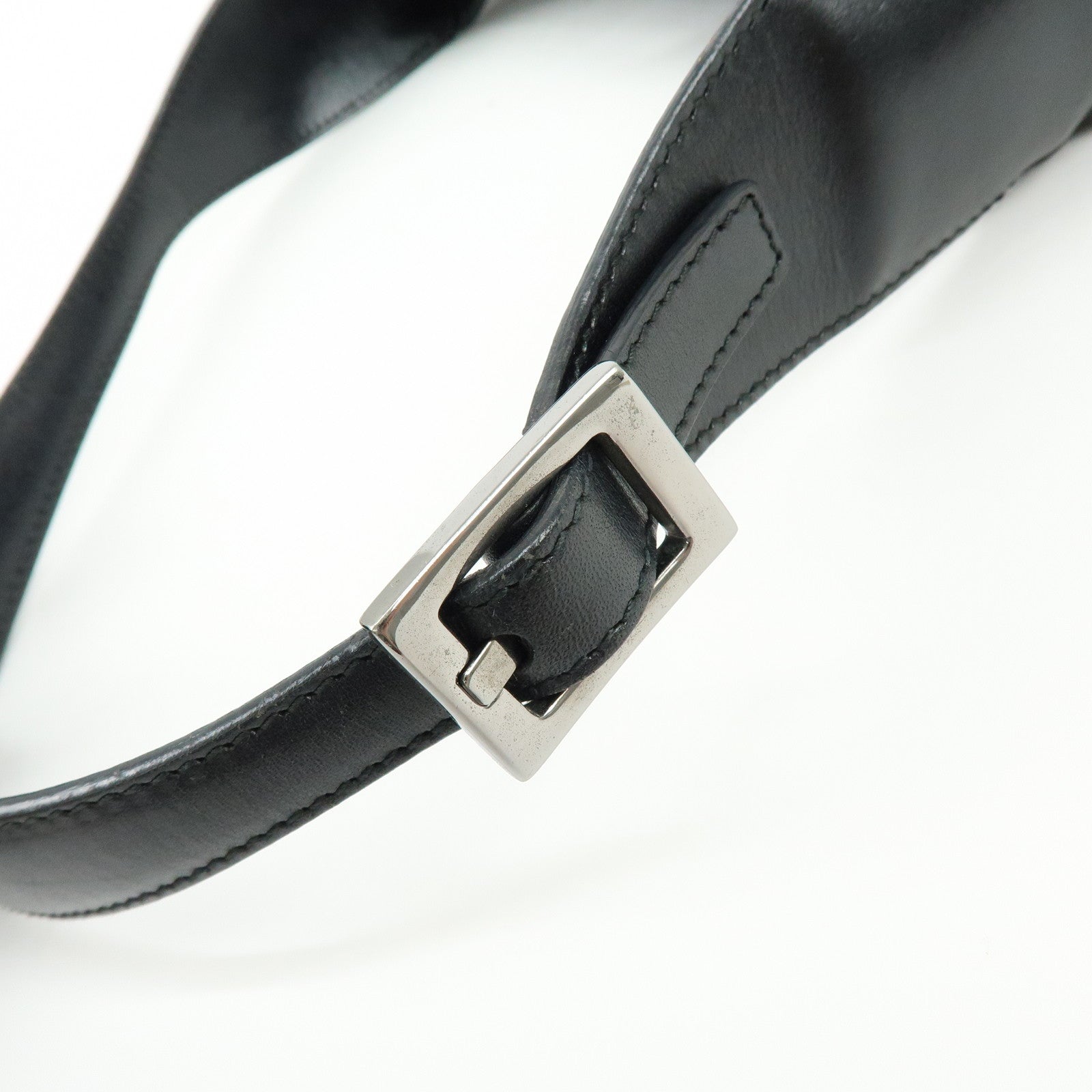 GUCCI Jackie GG Canvas Leather Shoulder Bag Hand Bag Black 01147