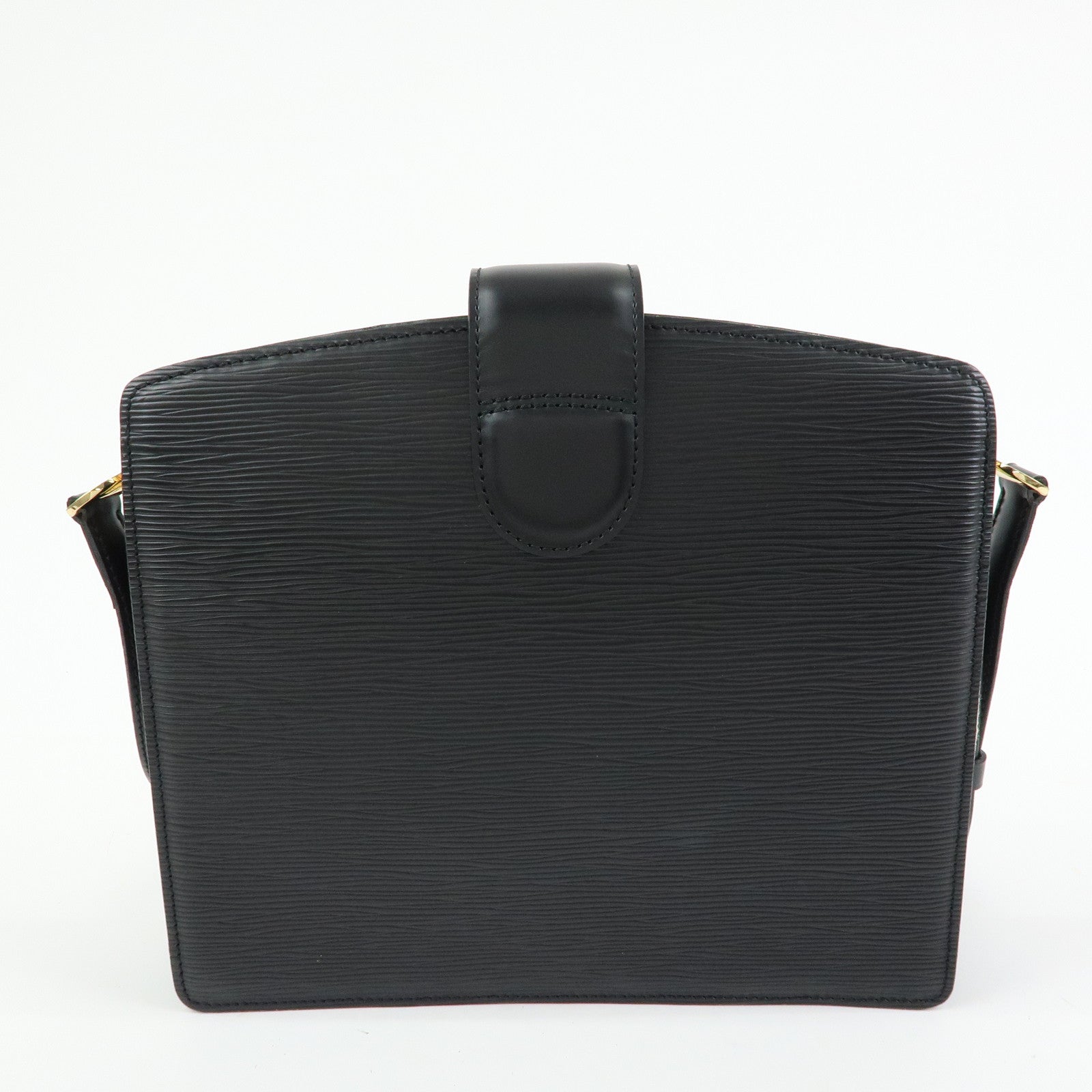 Louis Vuitton Epi Capuchin Shoulder Crossbody Bag Noir Black M52342