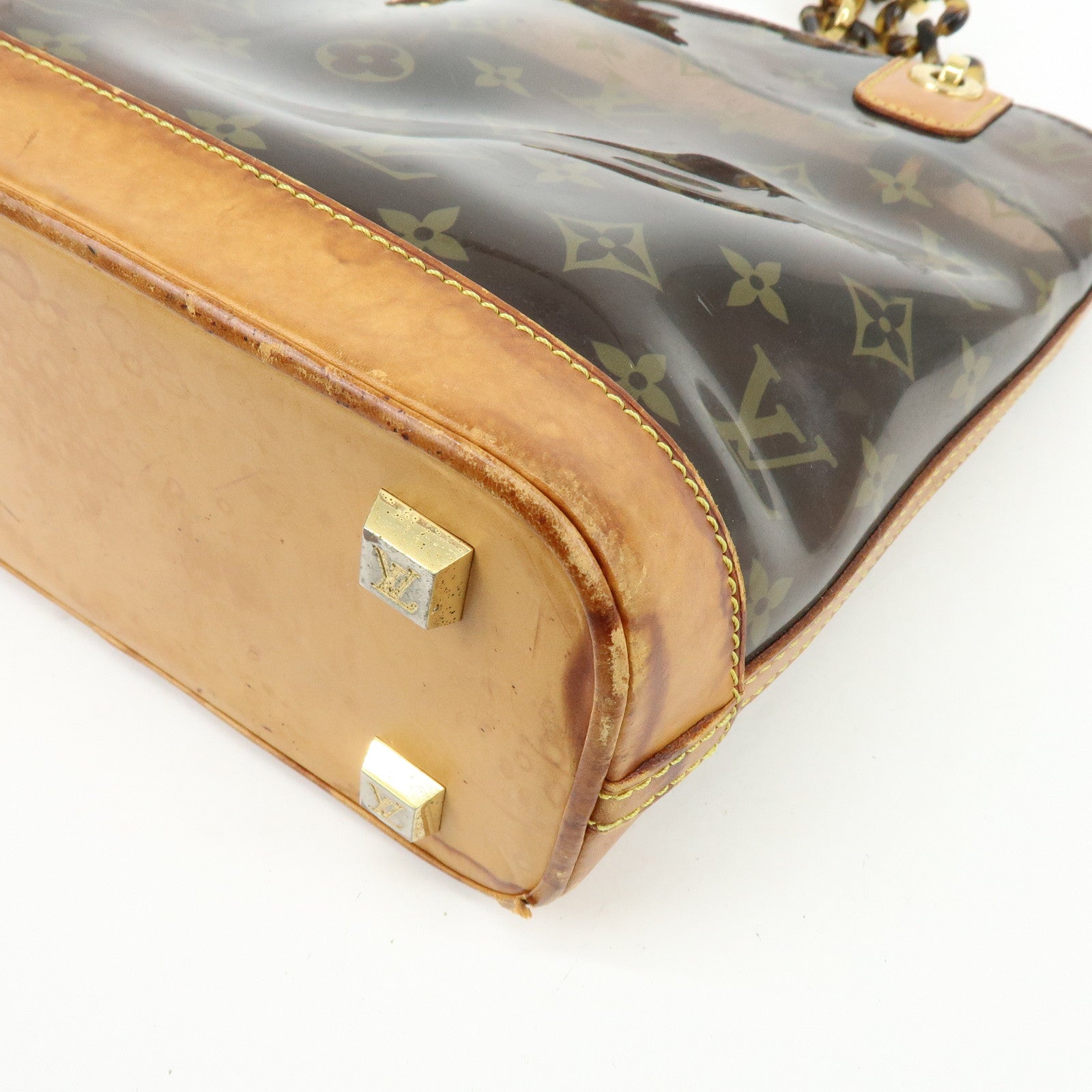 Louis Vuitton Monogram Cabas Ambre PM Tote Bag Clear Brown M92502