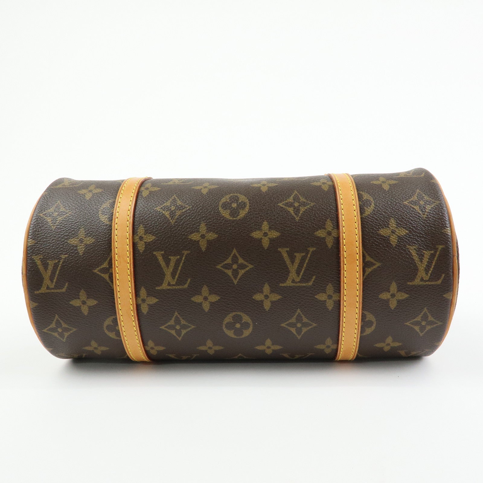 Louis Vuitton Monogram Papillon 26 Hand Bag Brown M51386