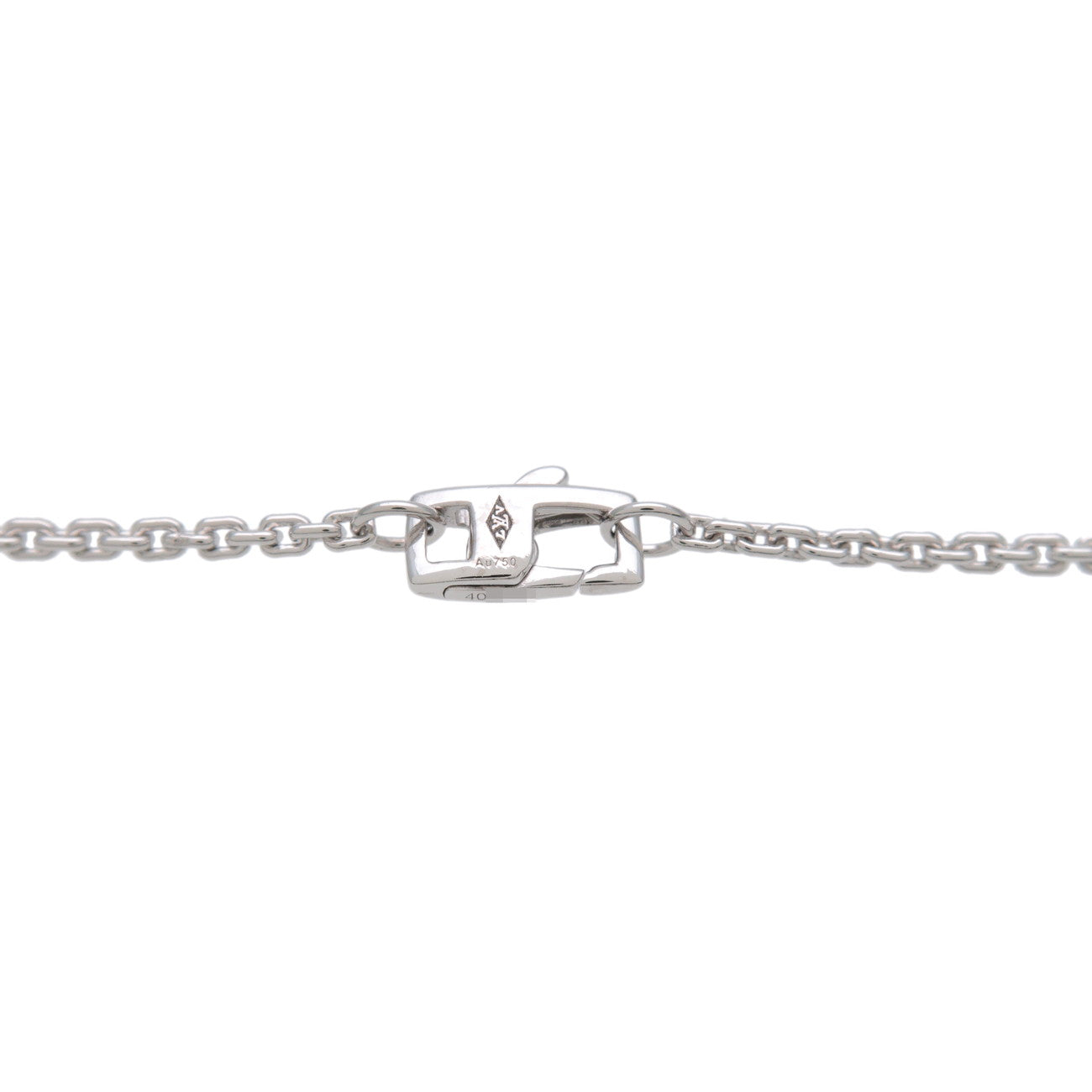 Louis Vuitton Sun Blossom Sapphire Diamond Necklace 750WG