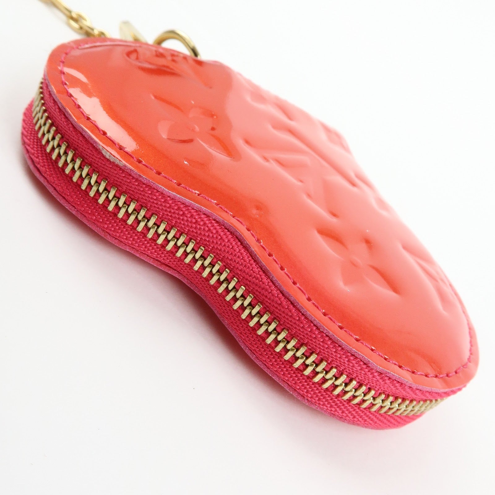 Louis Vuitton Monogram Vernis Porte Monnaie Coeur Coin Case M93657