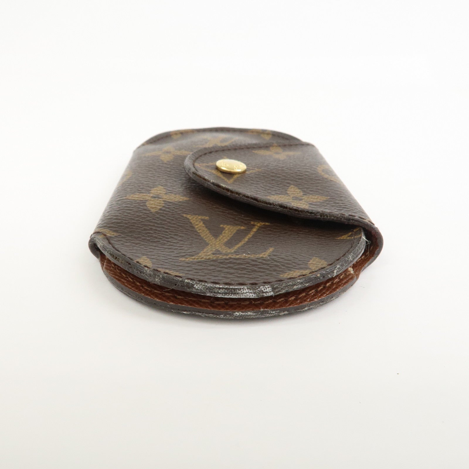 Louis Vuitton Monogram Rond GM Canvas Key Case Brown M60116