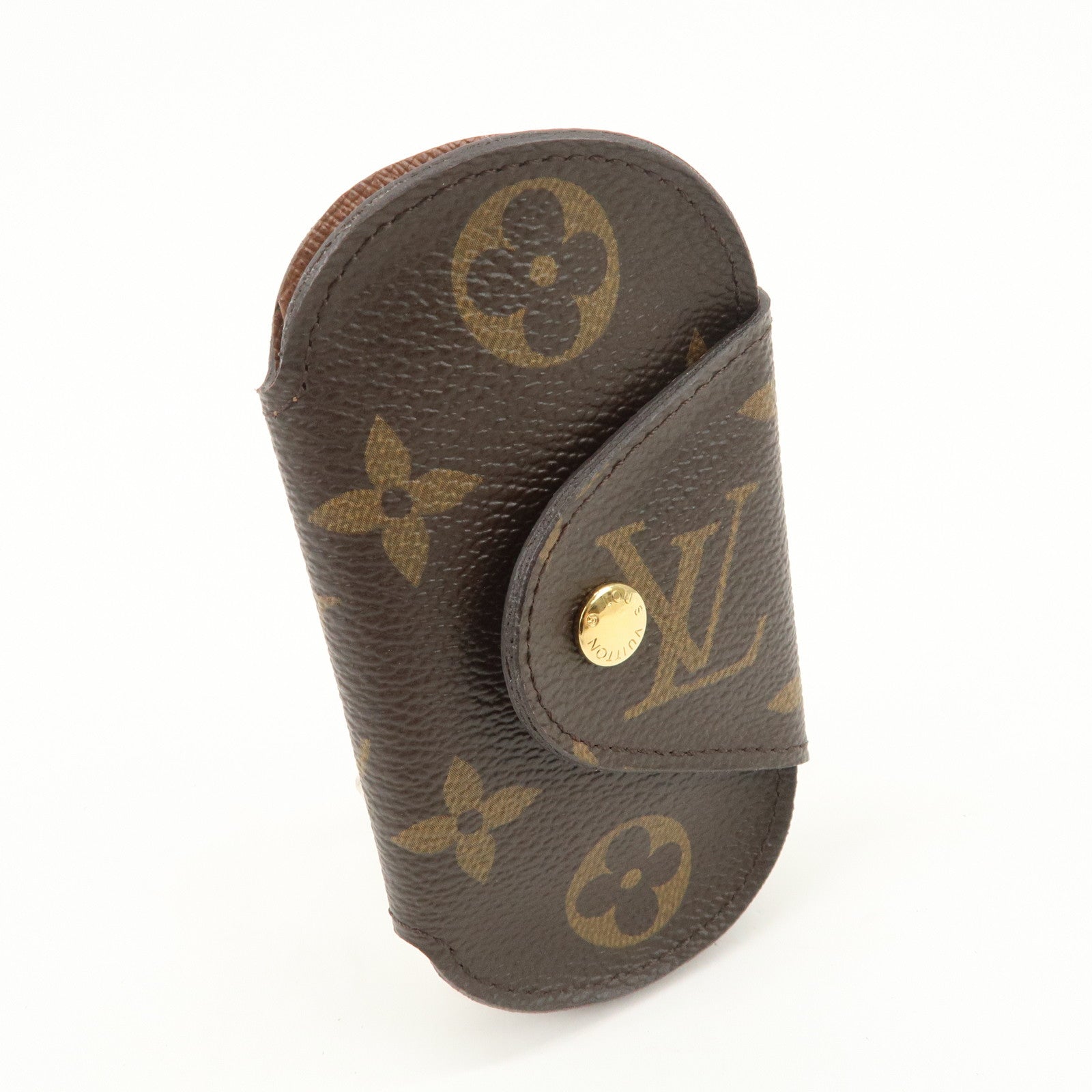 Louis Vuitton Monogram Multicles Rond PM Key Case Brown M60115
