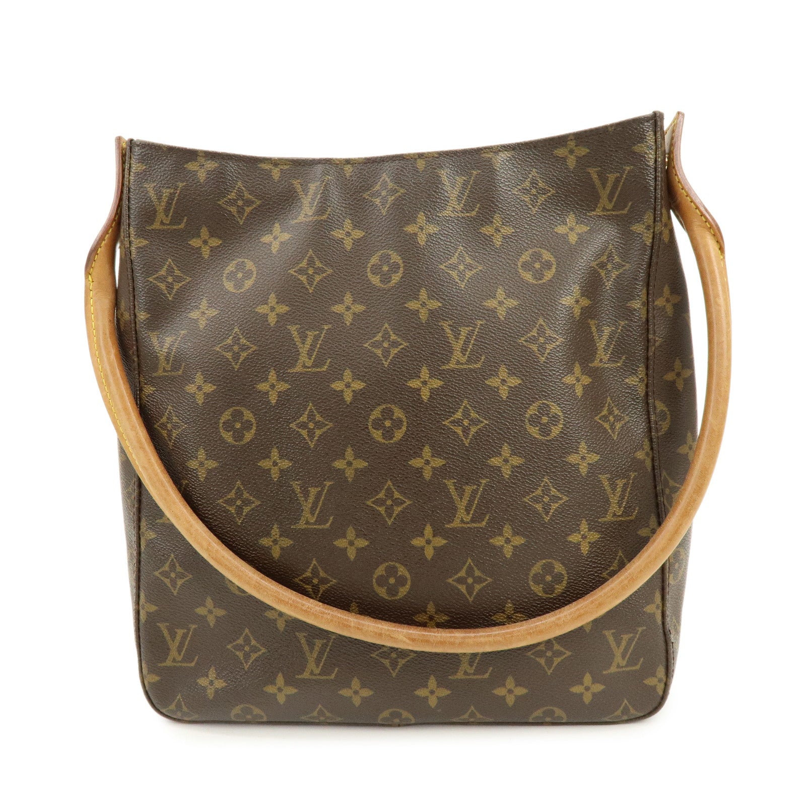 Louis Vuitton Monogram Canvas Looping GM Shoulder Bag Brown M51145