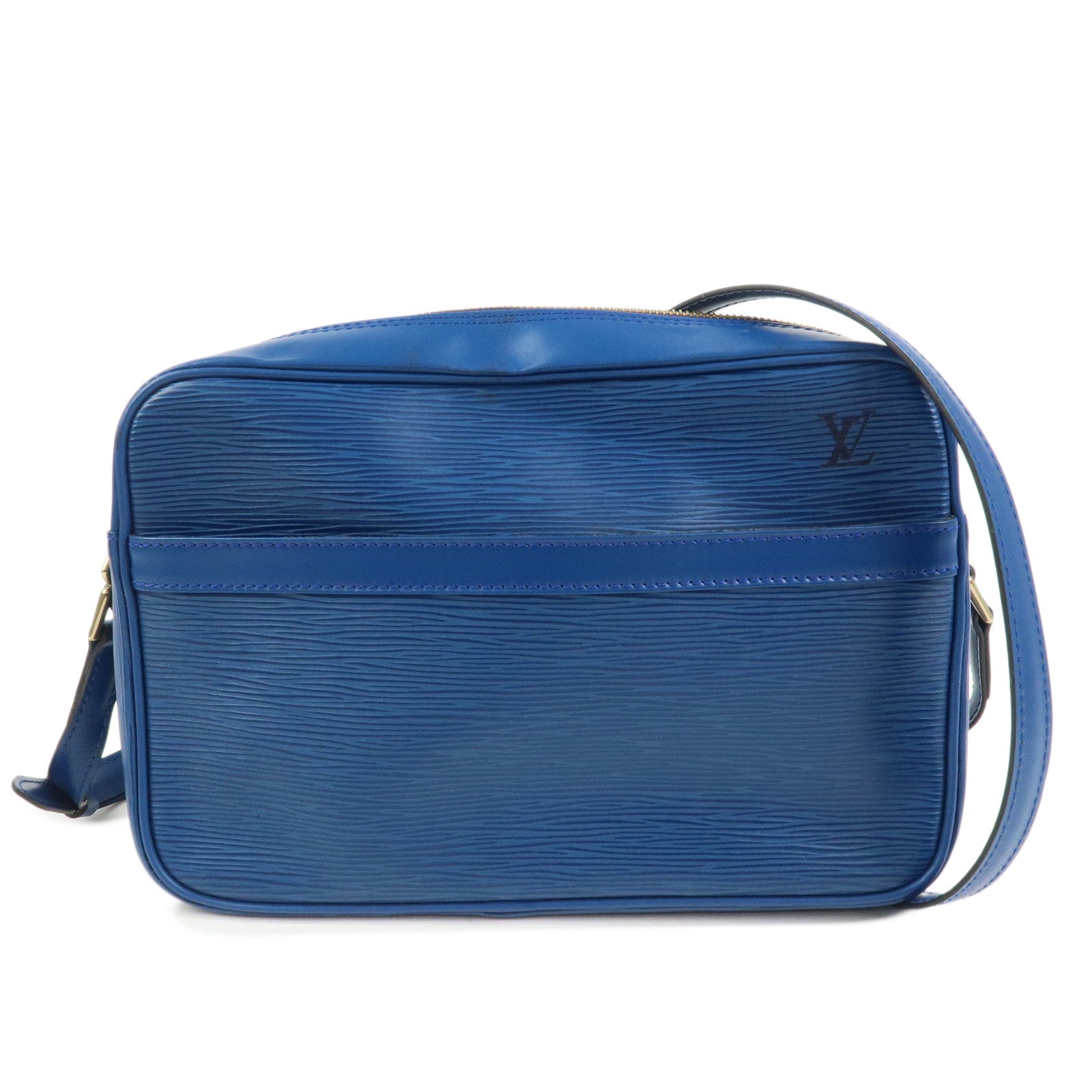 Louis Vuitton Epi Trocadero 27 Shoulder Bag Toledo Blue M51315