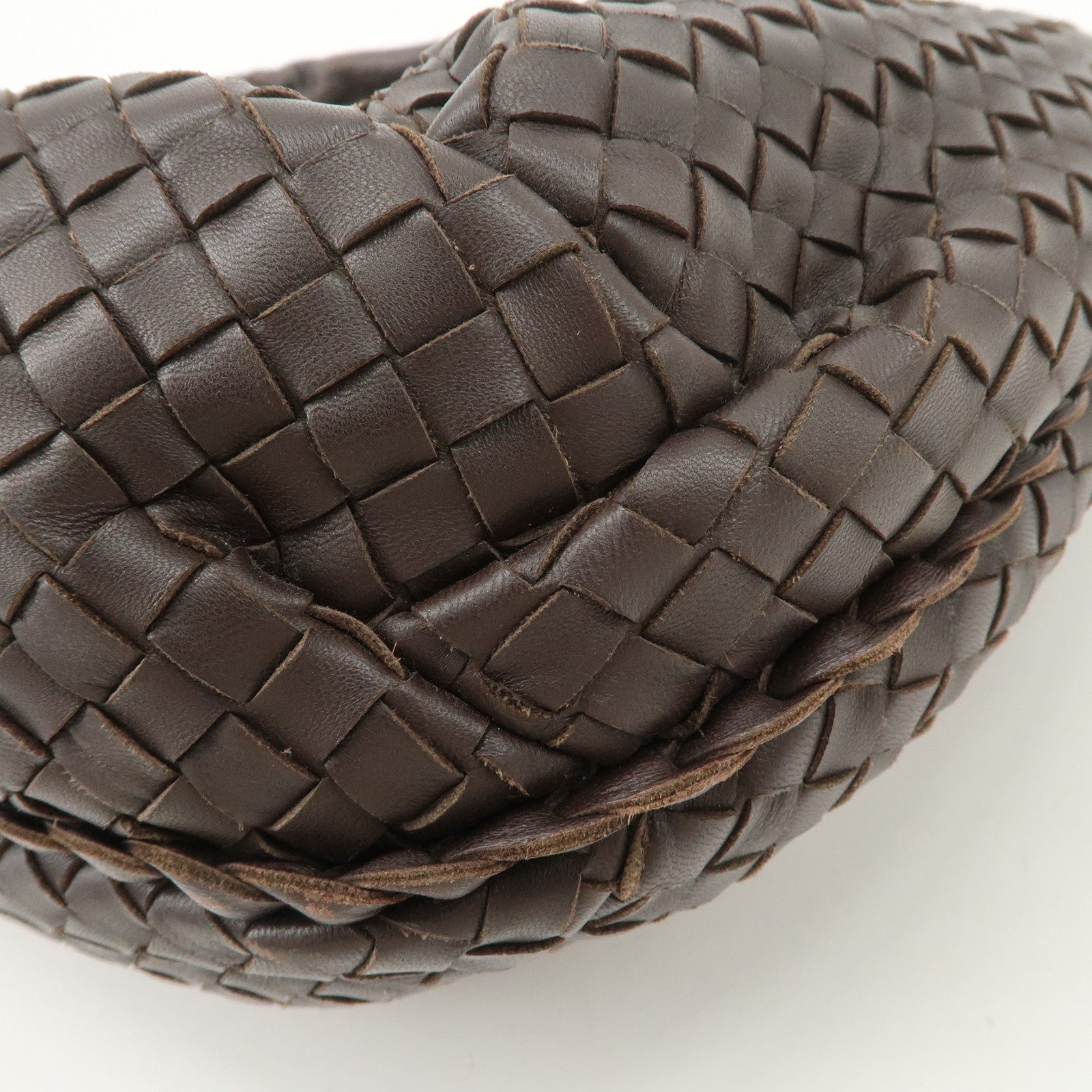 BOTTEGA VENETA Hobo Intrecciato Leather Shoulder Bag 232499