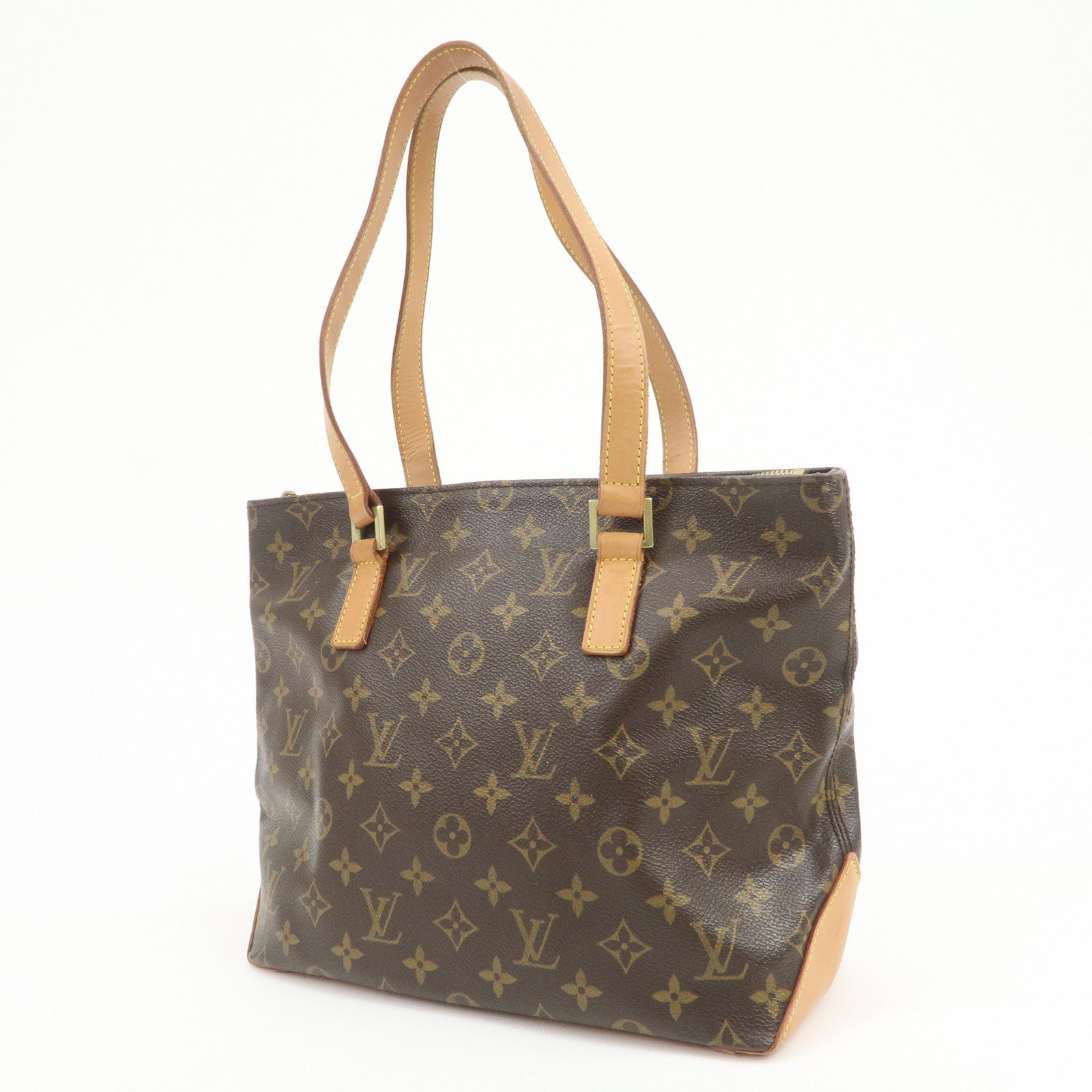 Louis Vuitton Monogram Cabas Piano Tote Bag Hand Bag M51148