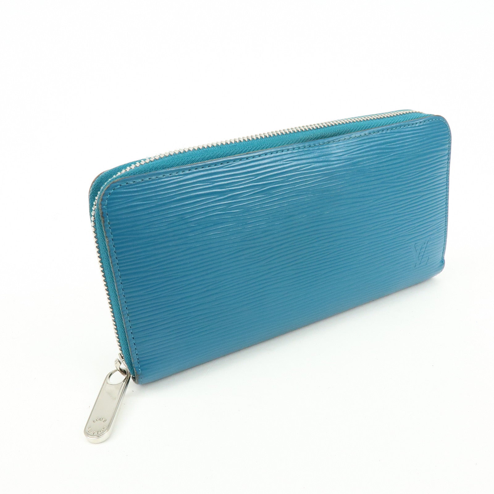 Louis Vuitton Epi Leather Zippy Long Wallet Cyan M60311