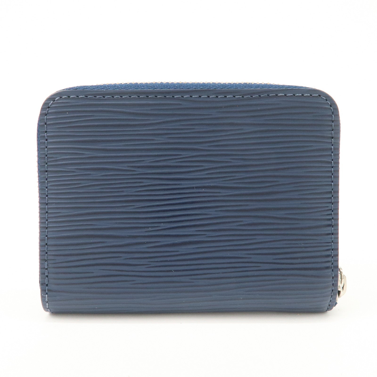 Louis Vuitton Epi leather Zippy Round Coin Case Andigo Blue M60384